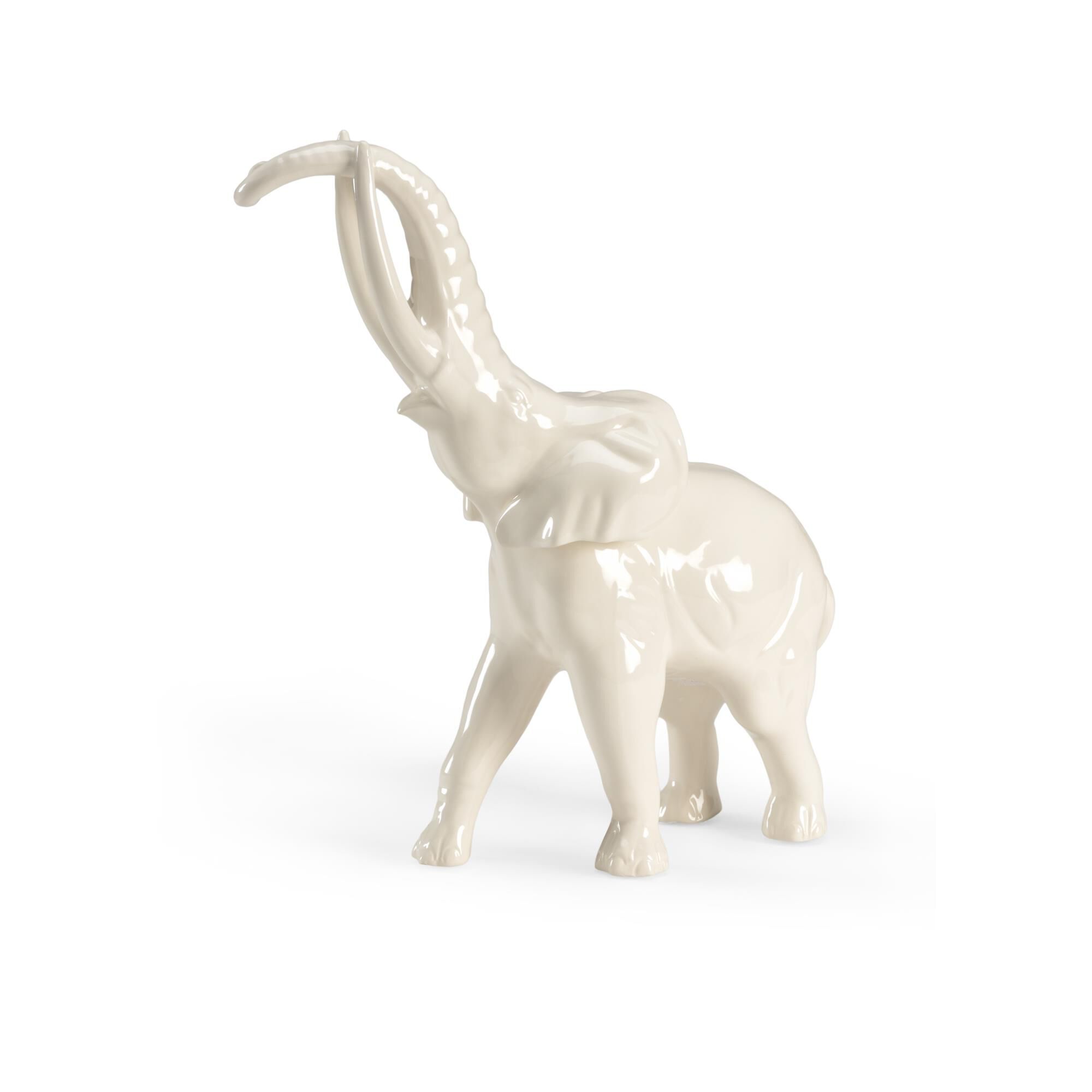 White Elephant Figurine by Chelsea House