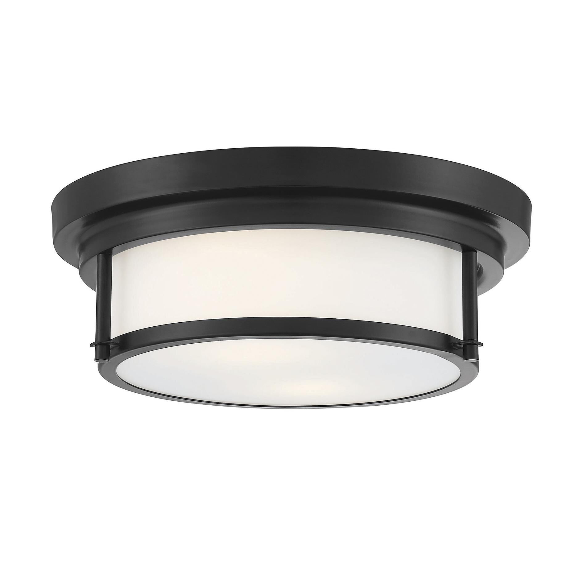 13 Inch 2 Light LED Flush Mount by Meridian Lighting