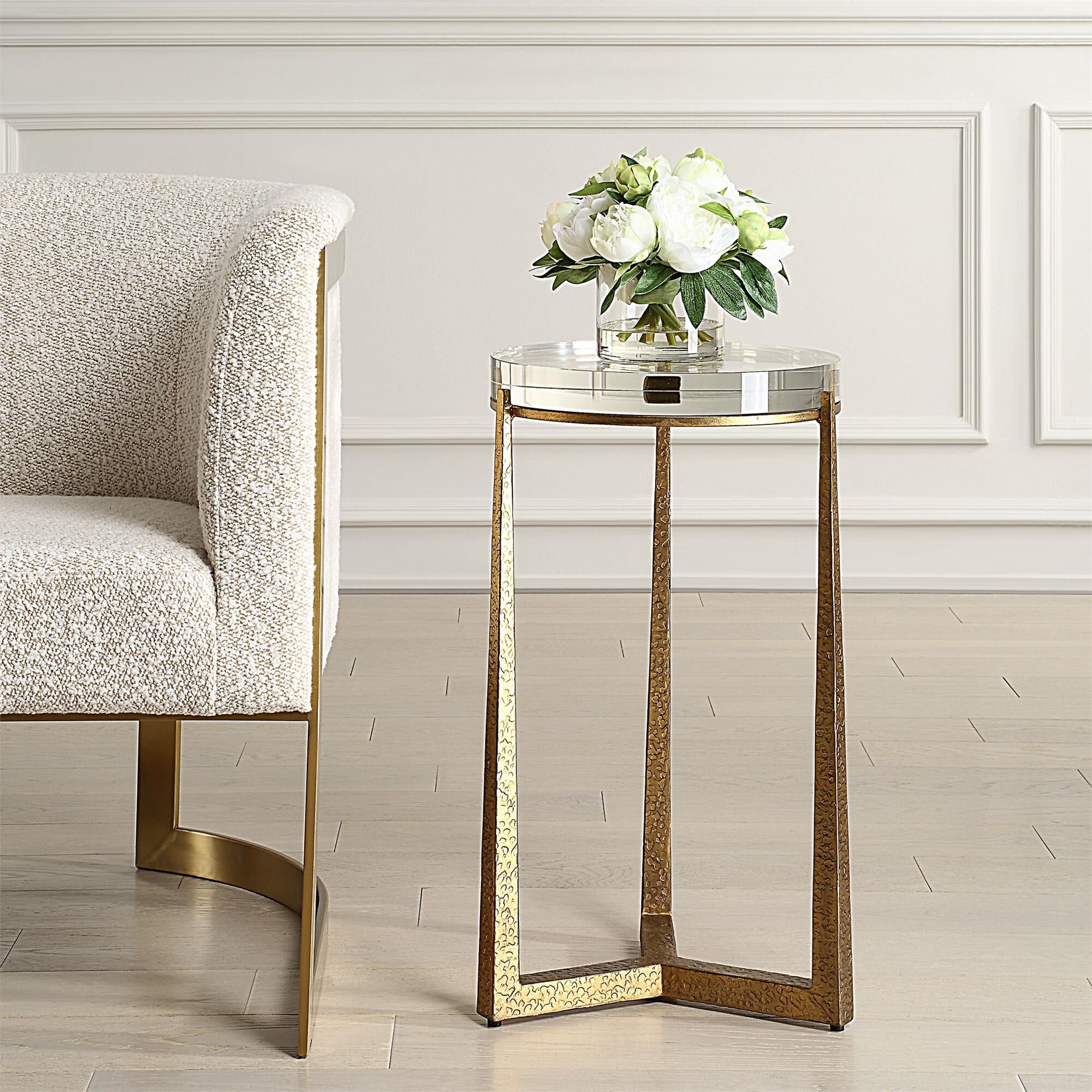 Midas 24 Inch Accent Table,