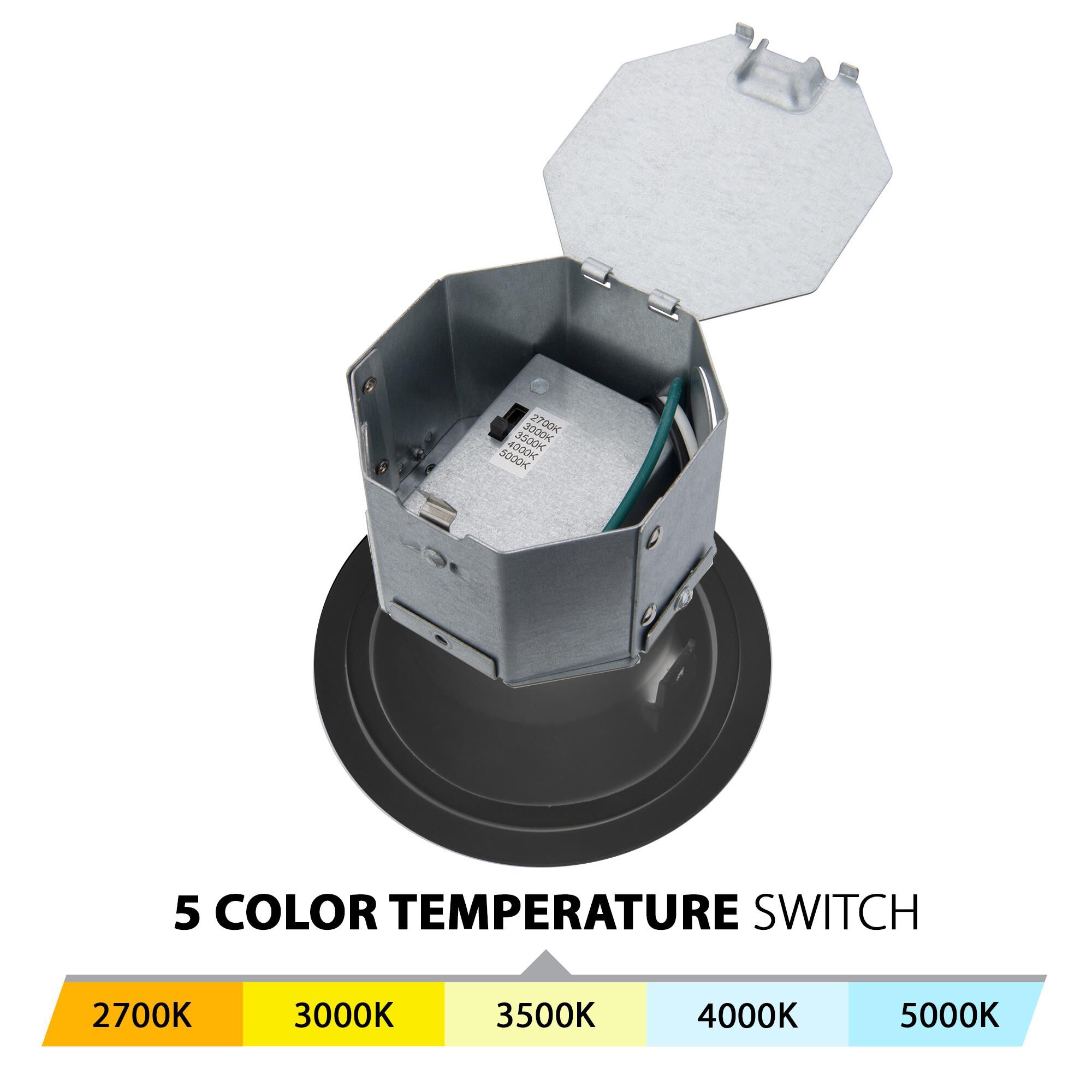 Pop-In 9 Inch Recessed Lighting Trim by WAC Lighting