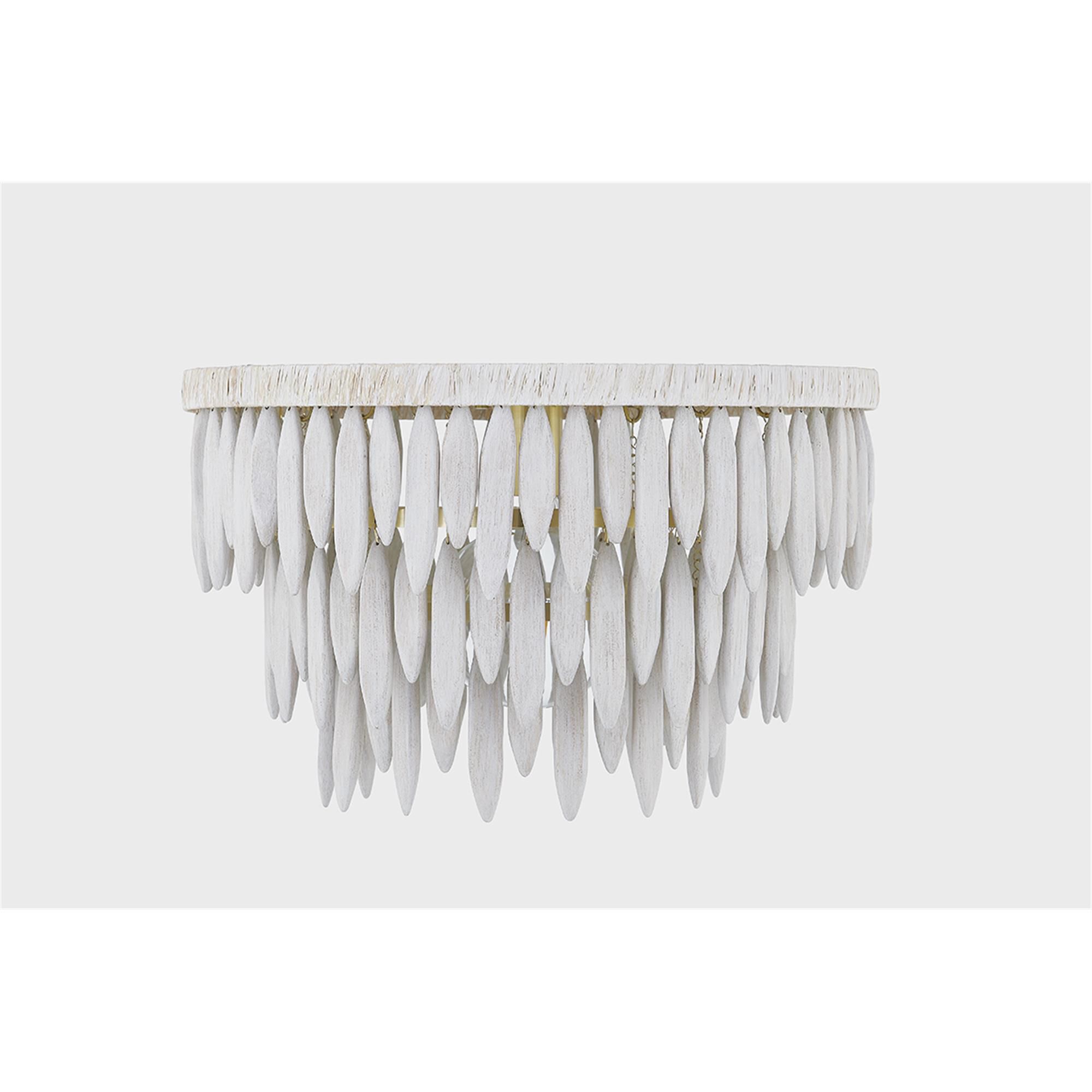 Tiffany 18 Inch Semi Flush Mount,