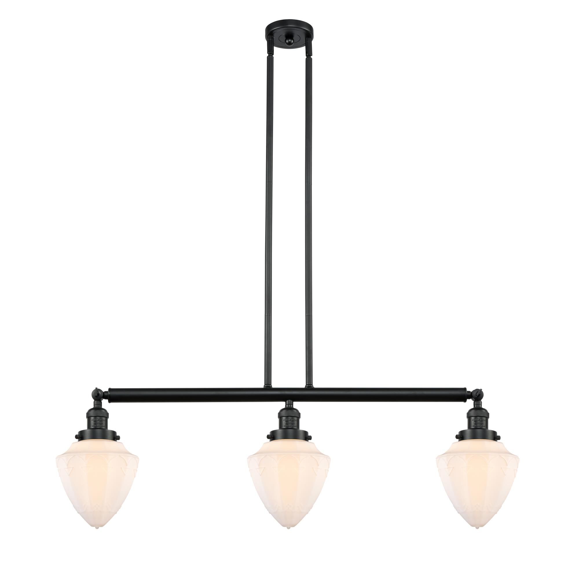 Bruno Marashlian Bullet 38 Inch 3 Light Linear Suspension Light by Innovations Lighting