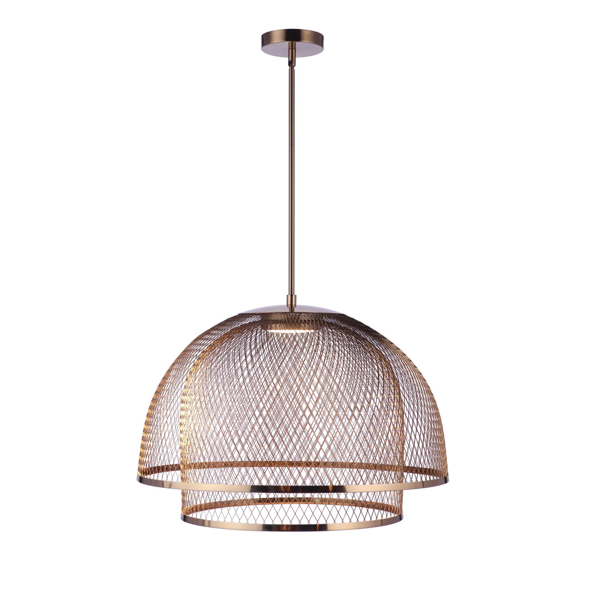 Sculptural Statement Pendants 24 Inch Pendant Light,