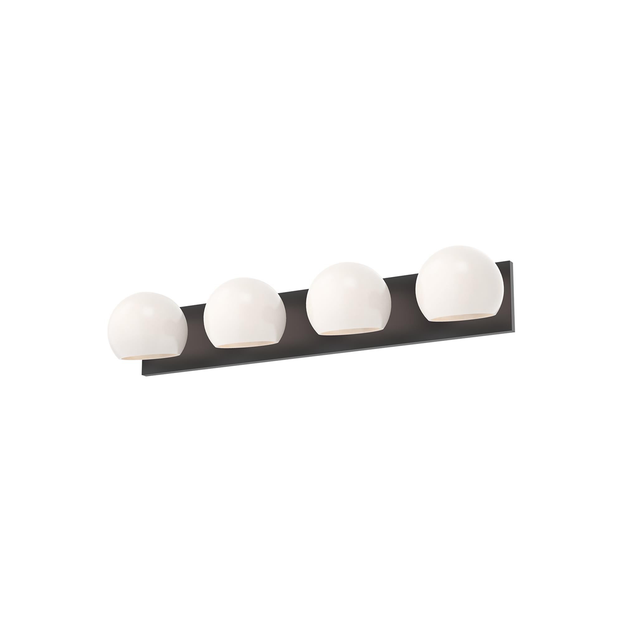 Shown in Matte Black finish and Opal Matte glass