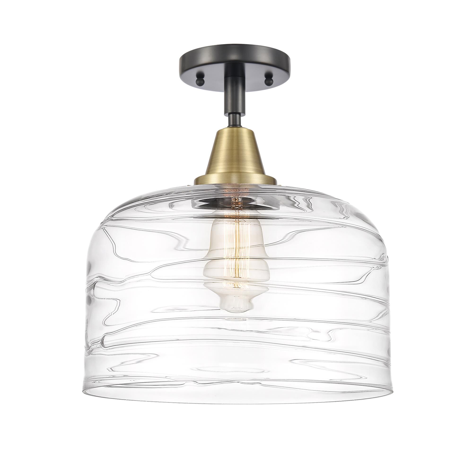 Bruno Marashlian Bell 12 Inch 1 Light Flush Mount by Innovations Lighting