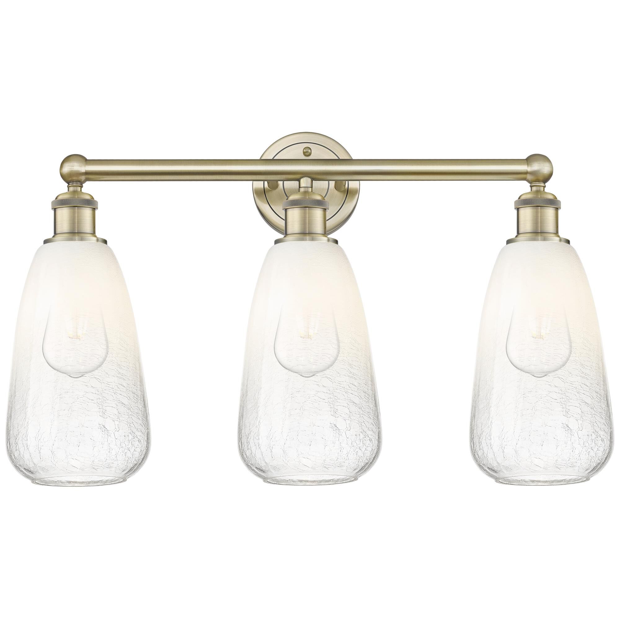 Shown in Antique Brass finish and Opal glass