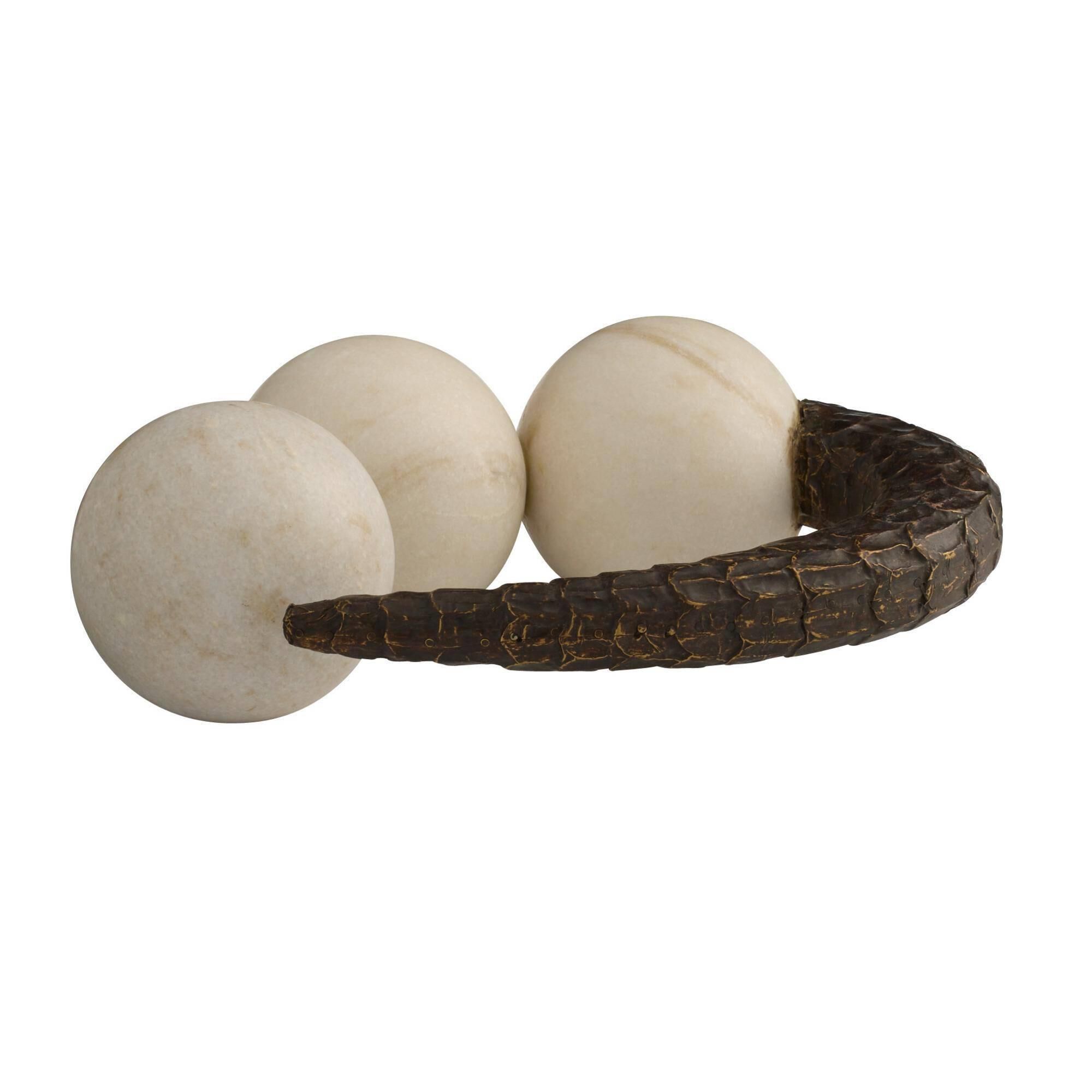 Shown in White and Bronze finish