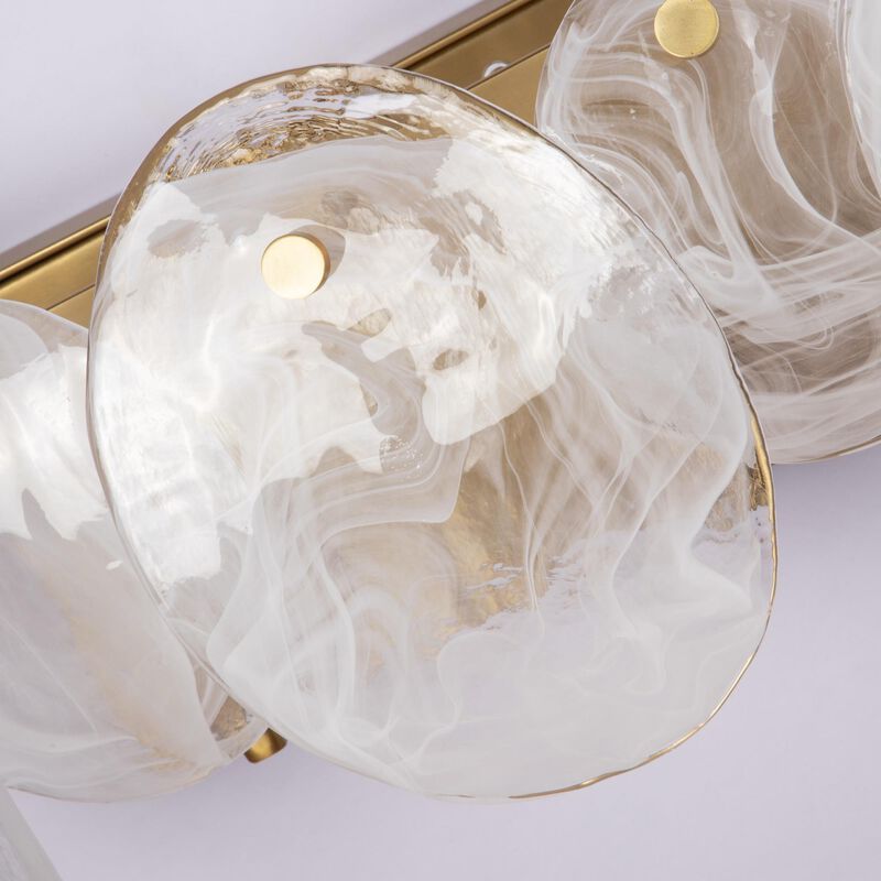 Lily 35 Inch Bath Vanity Light by Artcraft