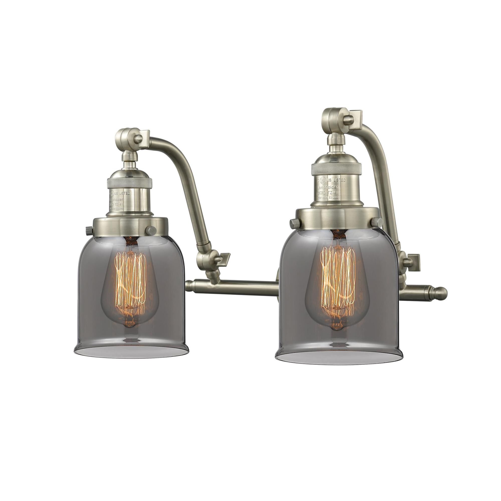 Bruno Marashlian Small Bell 18 Inch 2 Light Bath Vanity Light by Innovations Lighting