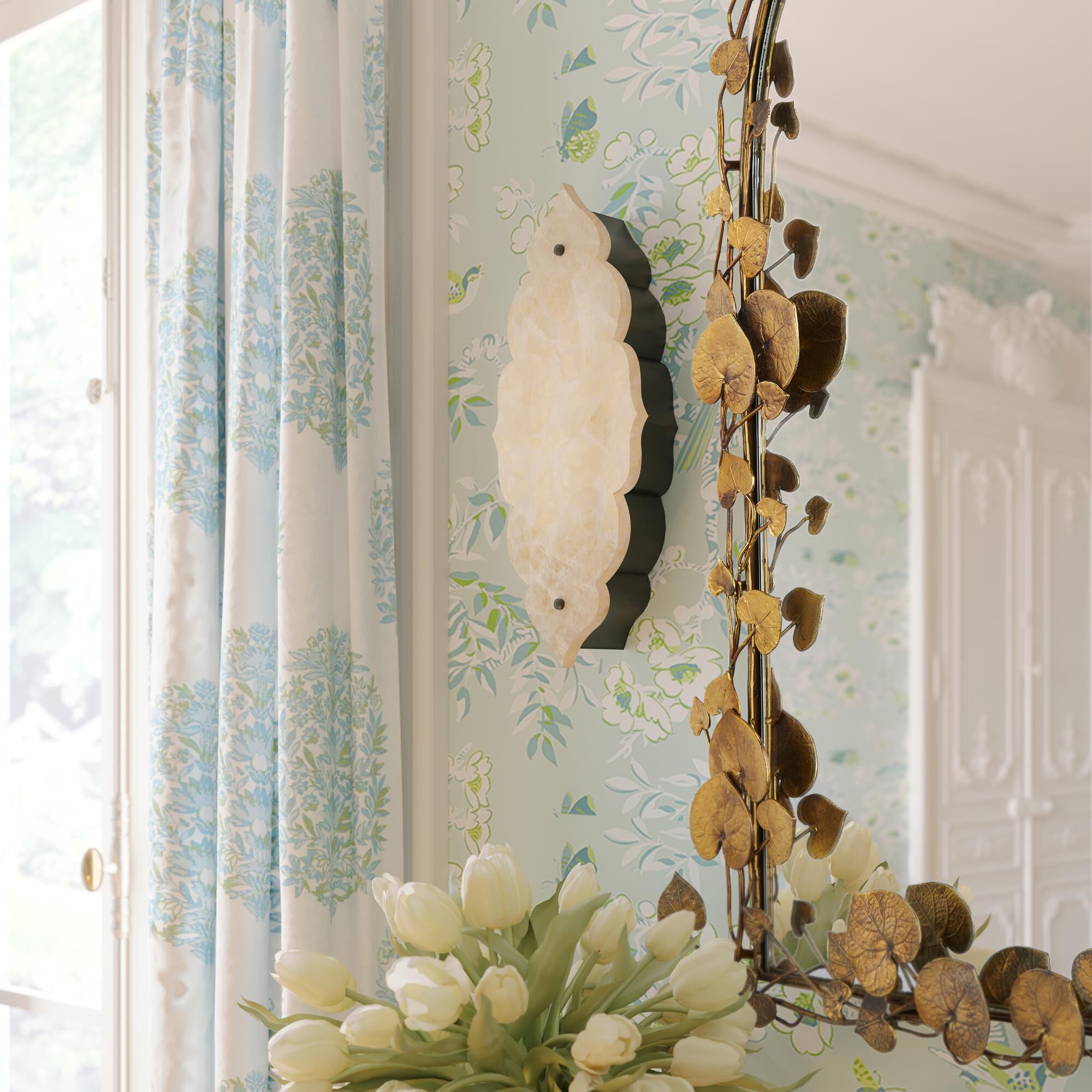 Currey and Company Andalusia 14 Inch LED Wall Sconce