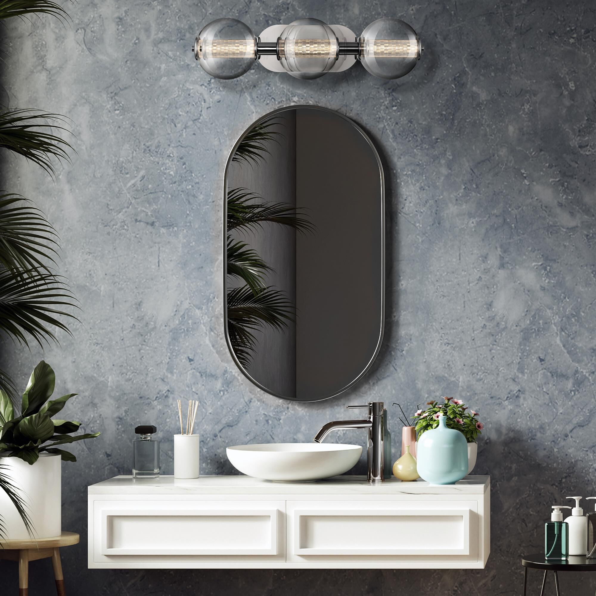 Shown in Chrome finish
