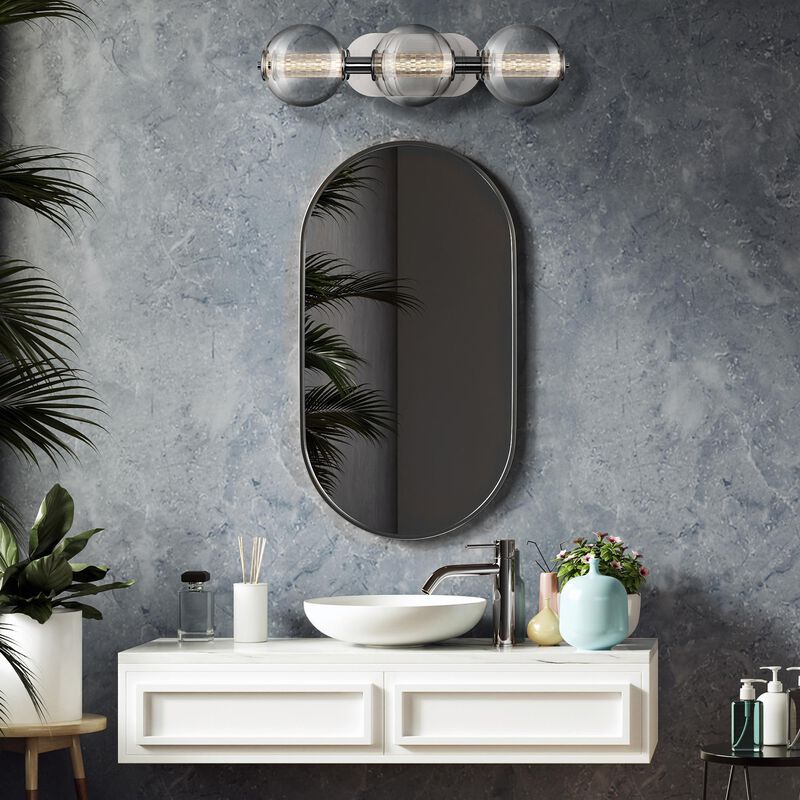 Atomo 25 Inch 3 Light Bath Vanity Light by Eurofase Lighting