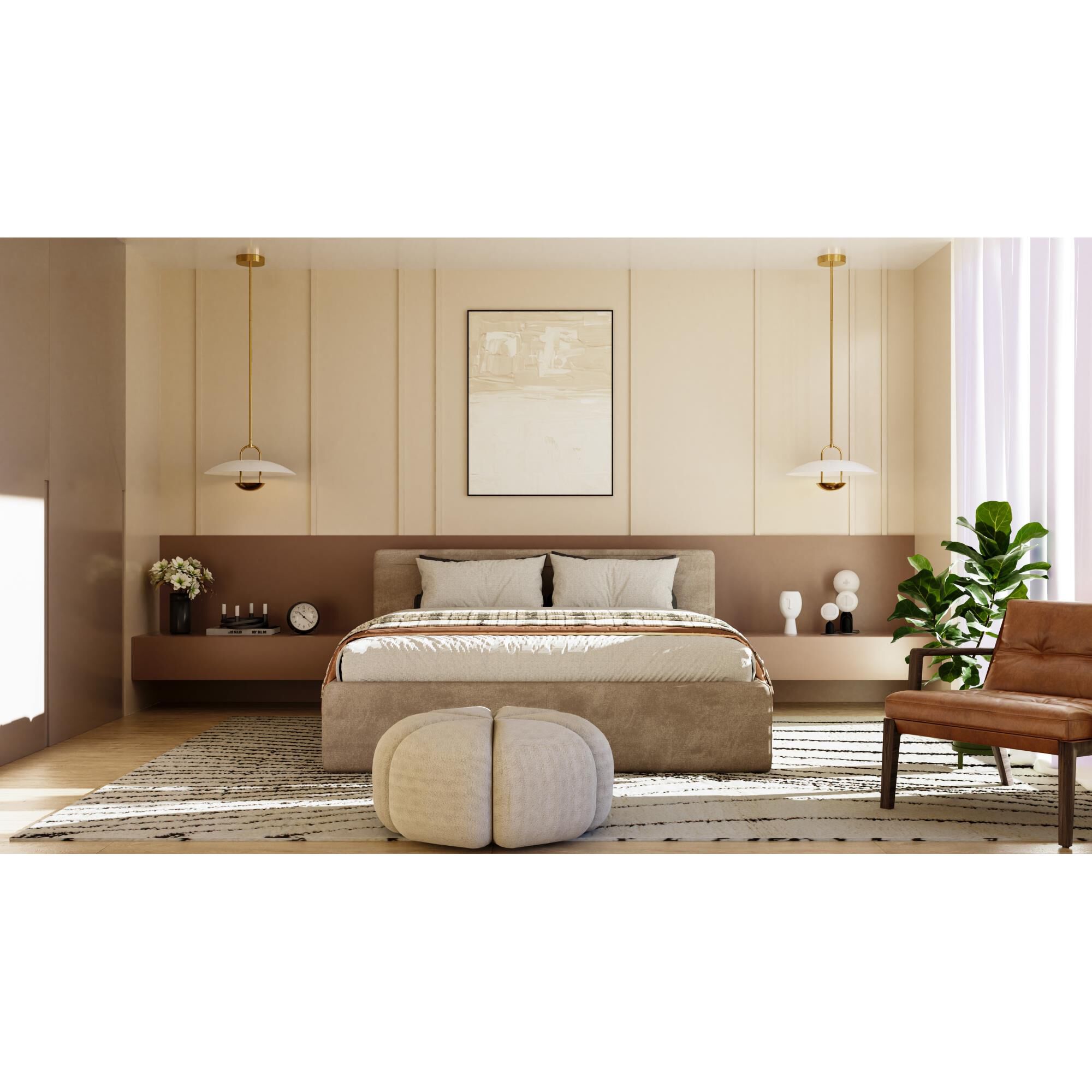 Bingham 18 Inch Large Pendant by Quoizel