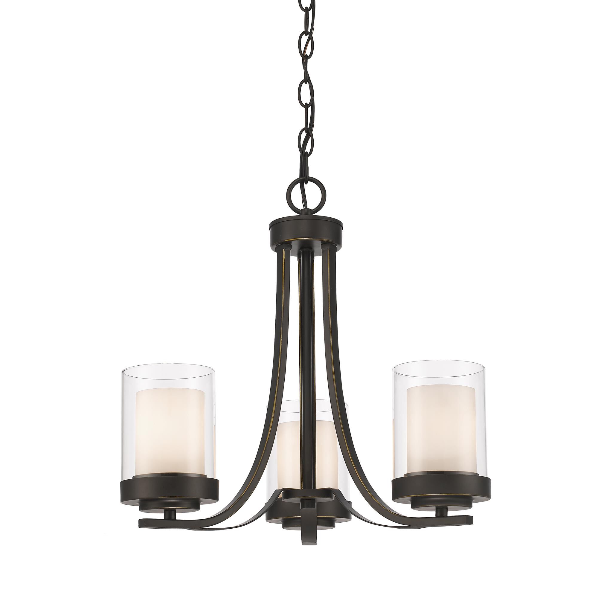 Willow 16 Inch 3 Light Mini Chandelier by Z-Lite