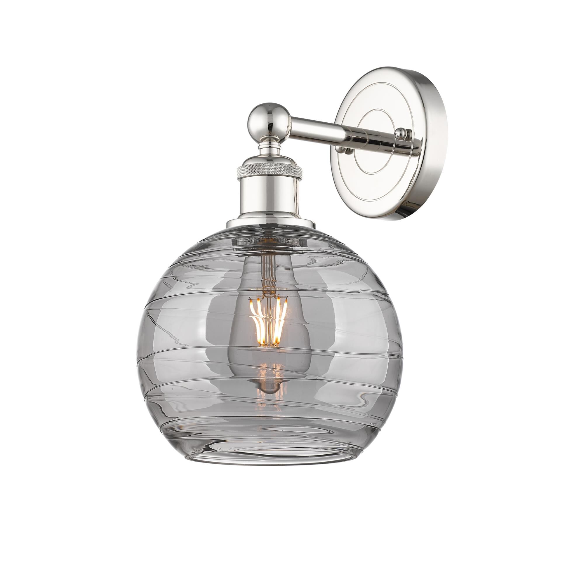 Bruno Marashlian Athens Deco Swirl 8 Inch Wall Sconce by Innovations Lighting