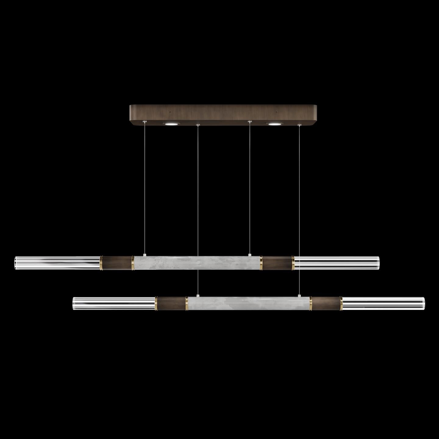 Antonia 71 Inch Linear Suspension Light by Fine Art Handcrafted Lighting