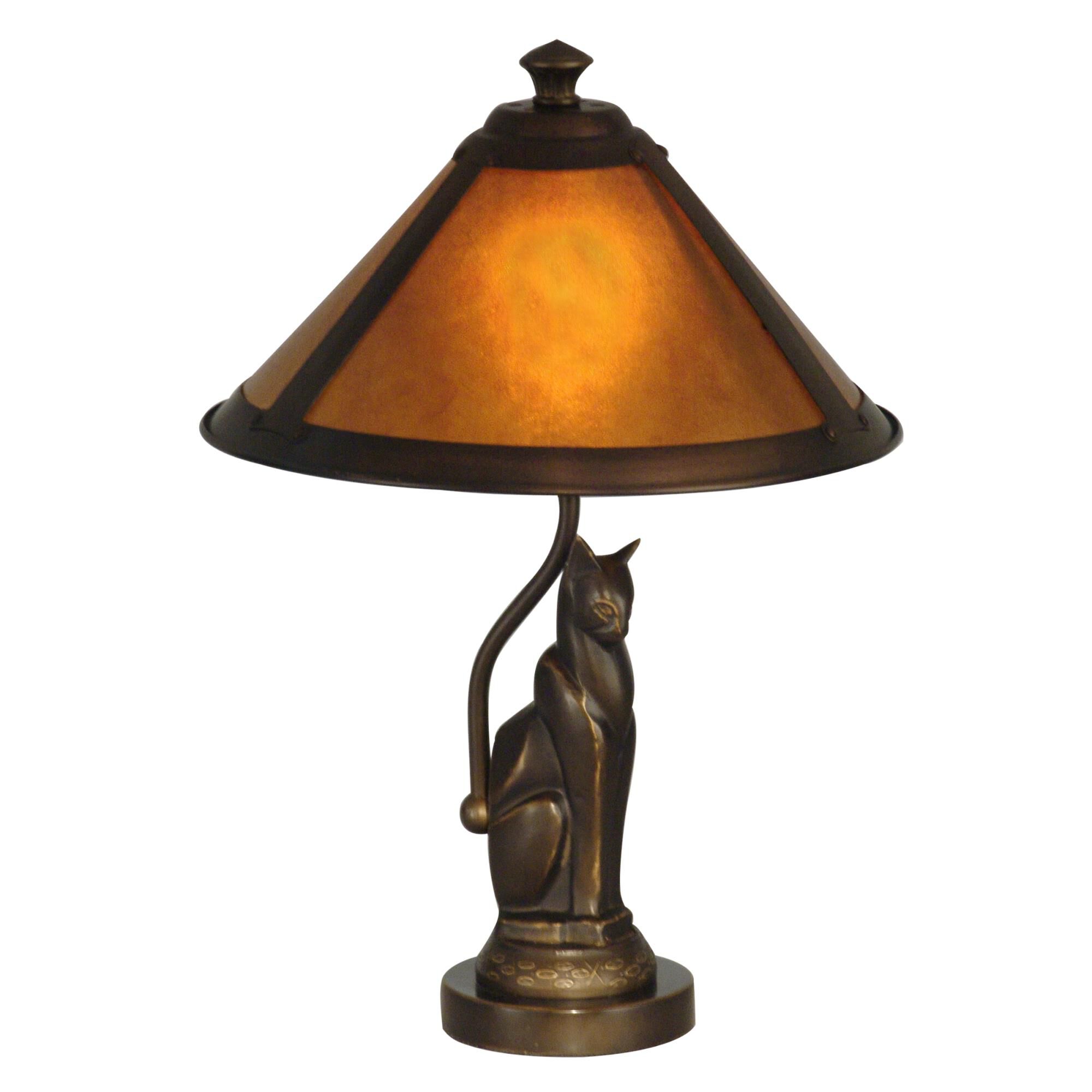 Ginger Mica 17 Inch Accent Lamp by Dale Tiffany