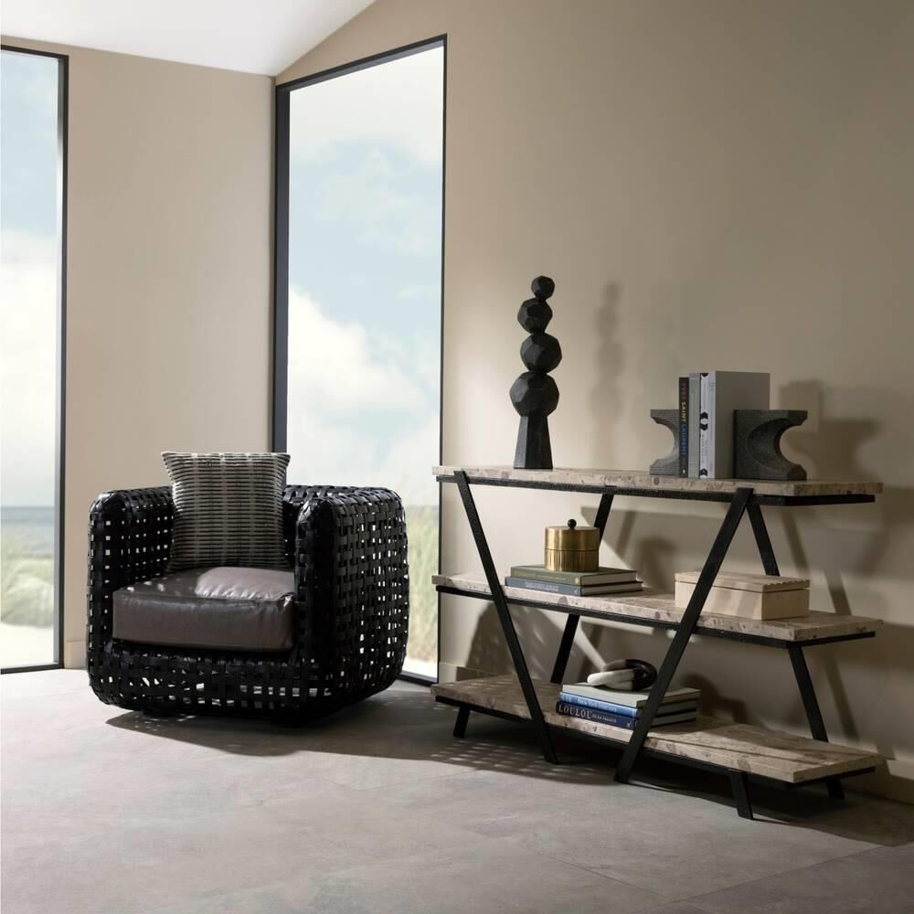 Shown in Charcoal finish