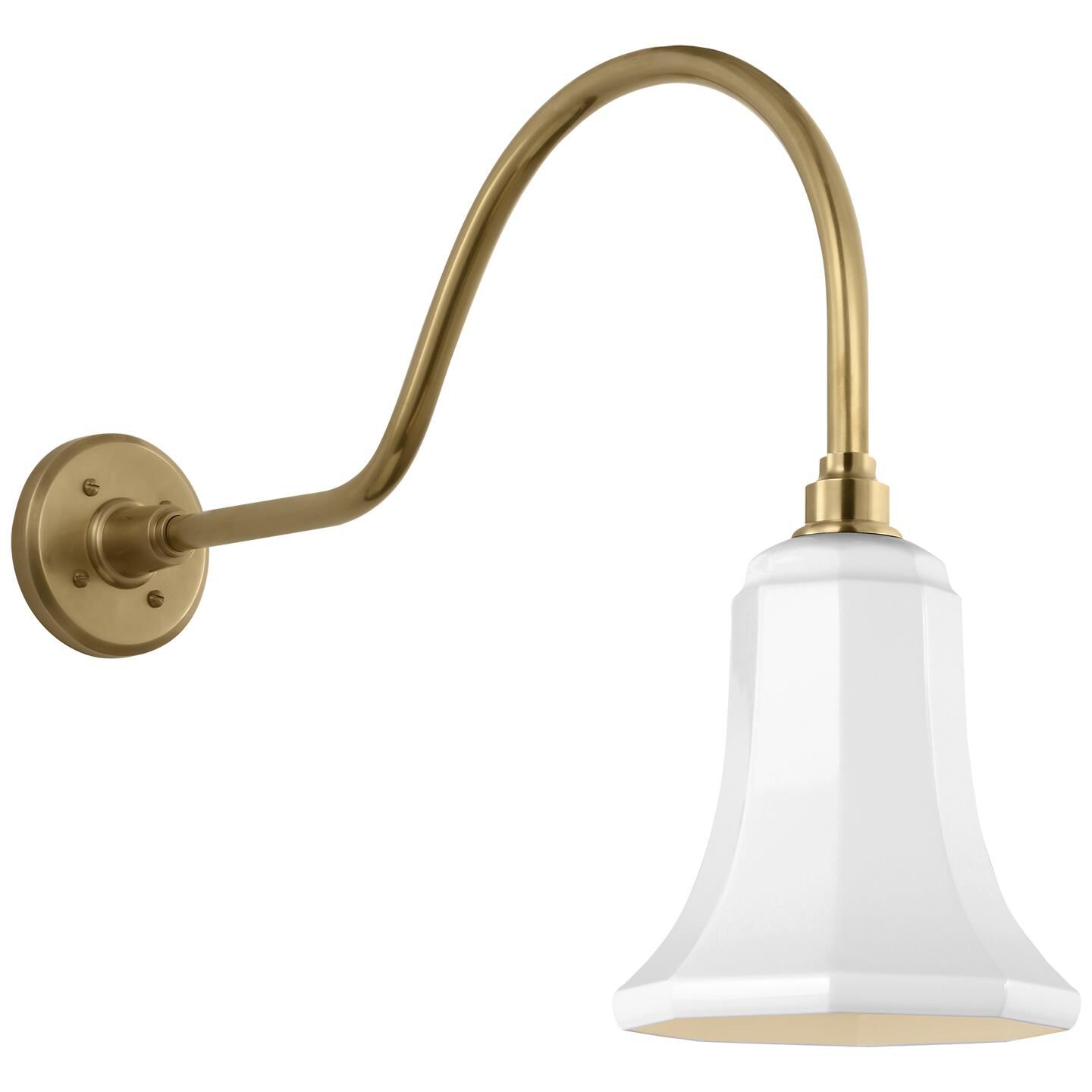 Thomas O'Brien Academy Barn Light 19 Inch Outdoor Wall Light by Visual Comfort Signature Collection