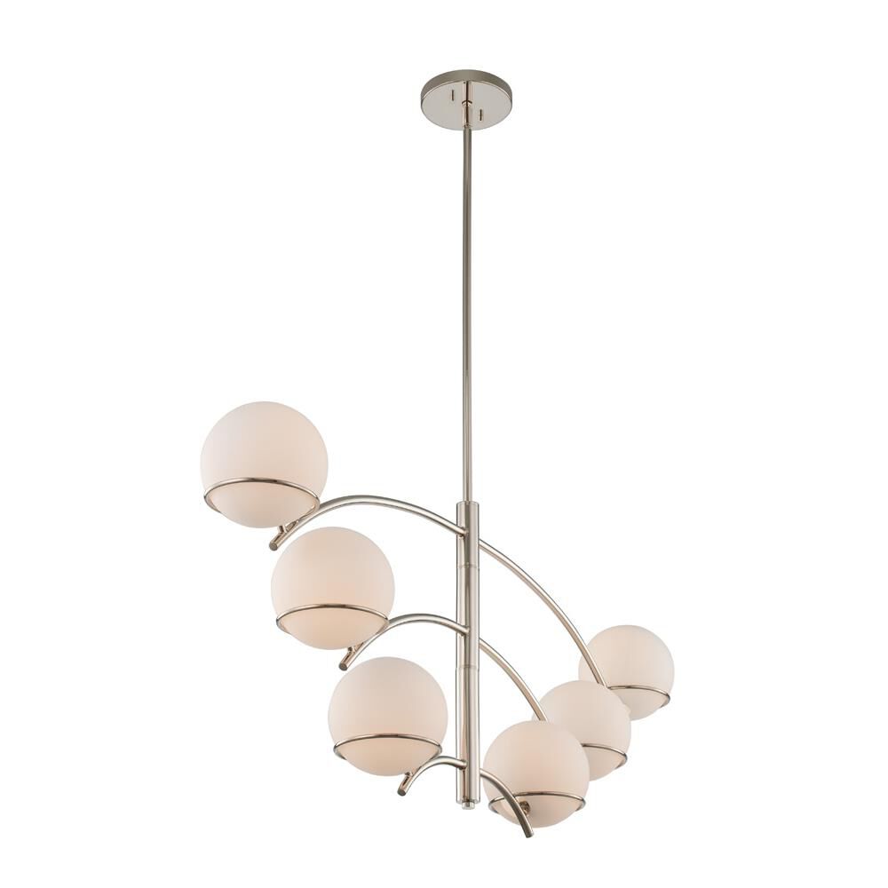 Everett 44 Inch 6 Light Linear Suspension Light by Kalco Lighting