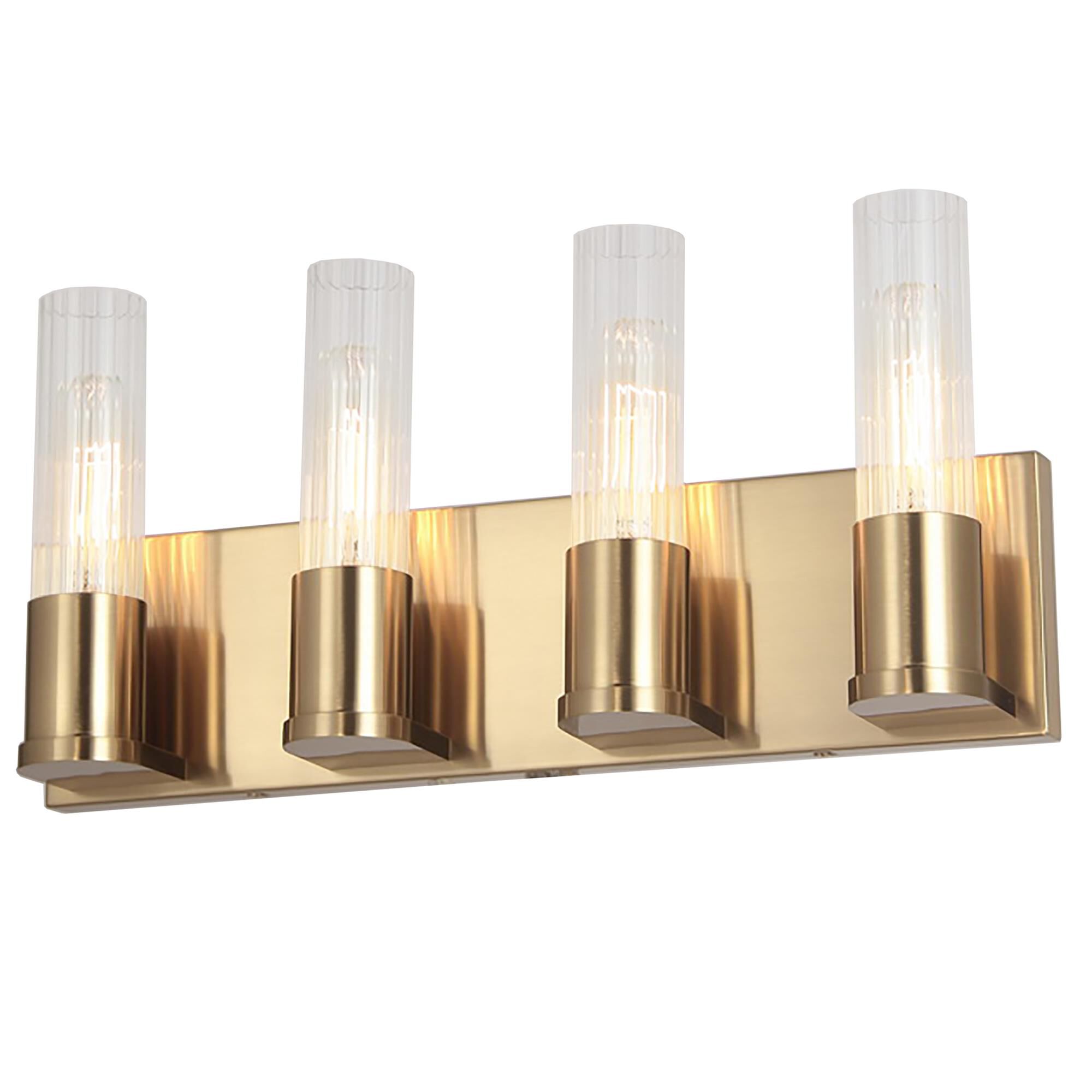 Tube 17 Inch 4 Light Bath Vanity Light by Dainolite