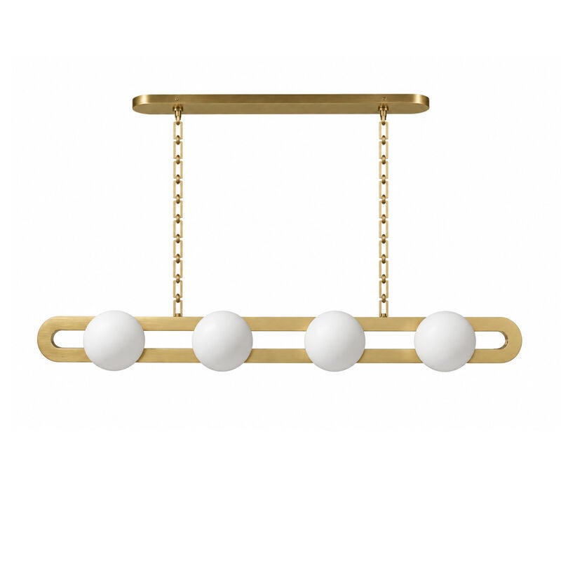 Martyn Lawrence Bullard Rio Medium Linear Chandelier by Designer Alliance