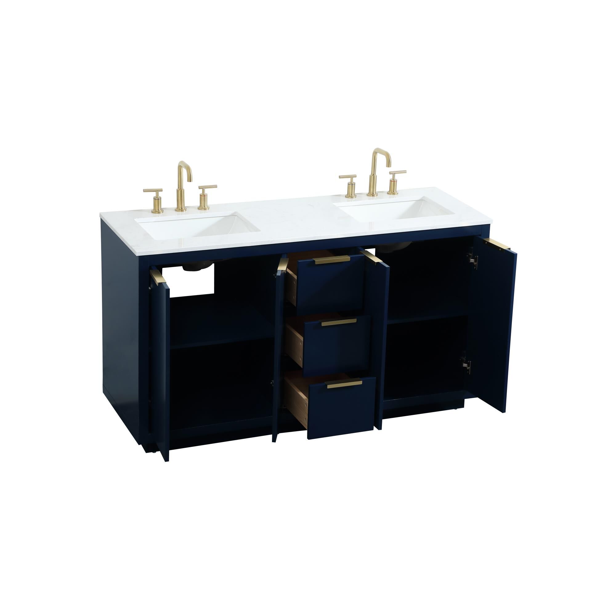 Blake 60 Inch Bath Vanity by Elegant Decor