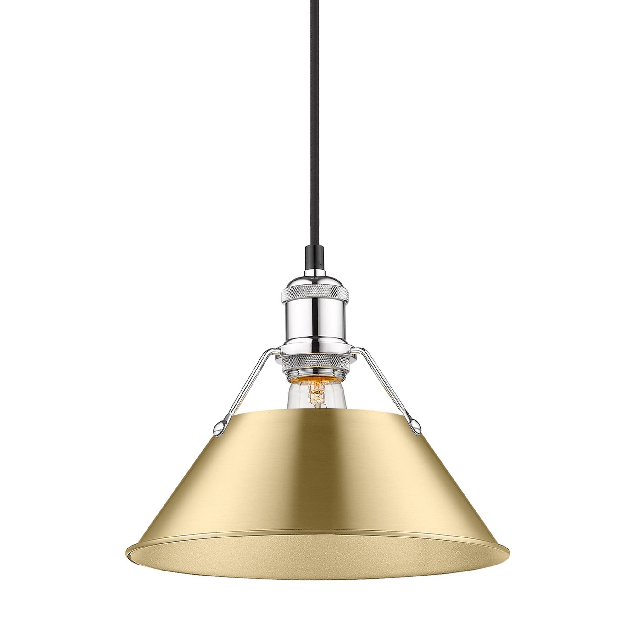 Orwell 10 Inch Mini Pendant by Golden Lighting