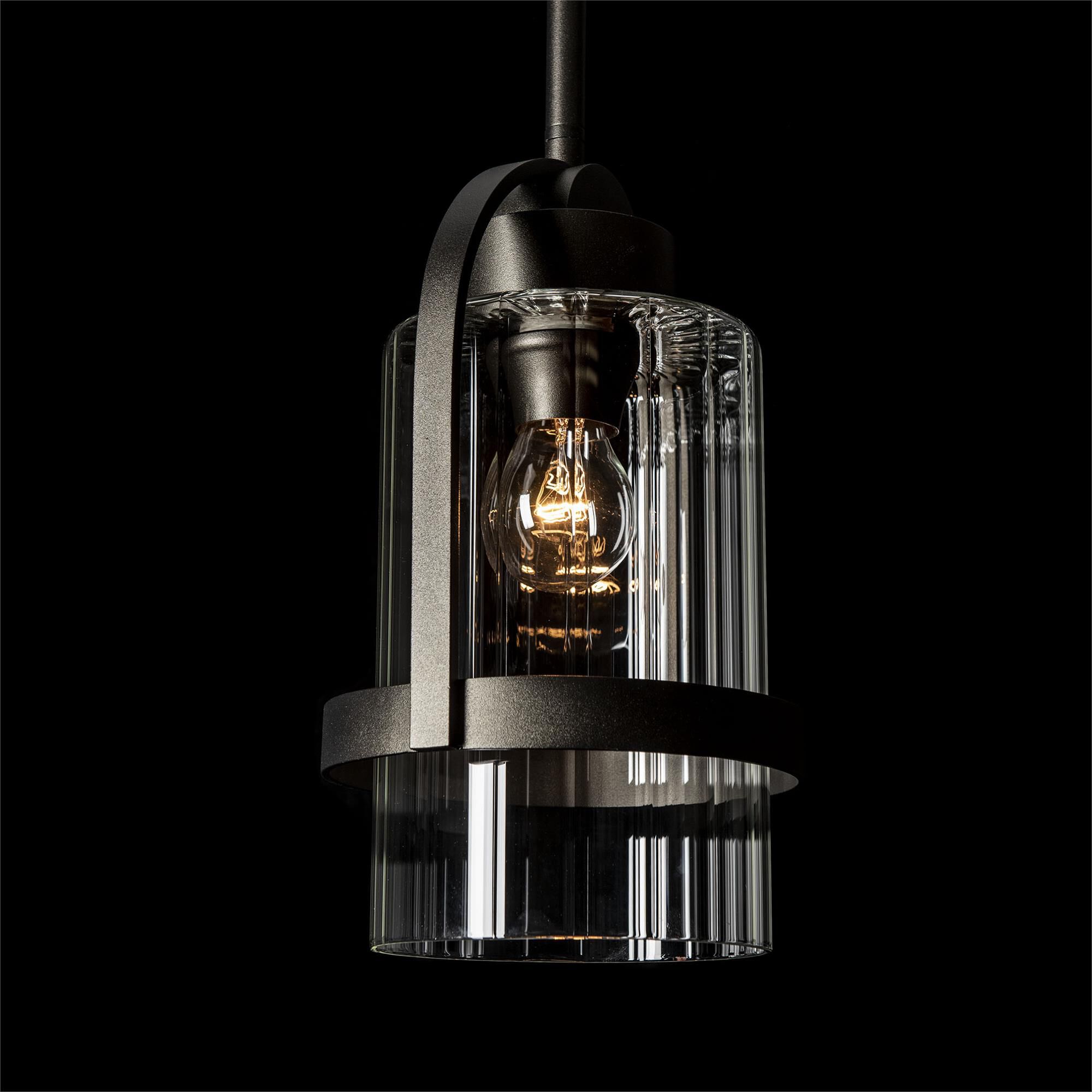 Alcove Outdoor Hanging Lantern by Hubbardton Forge