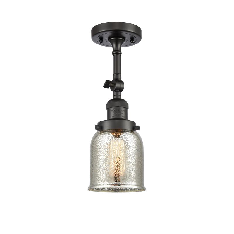 Bruno Marashlian Small Bell 5 Inch 1 Light Semi Flush Mount by Innovations Lighting