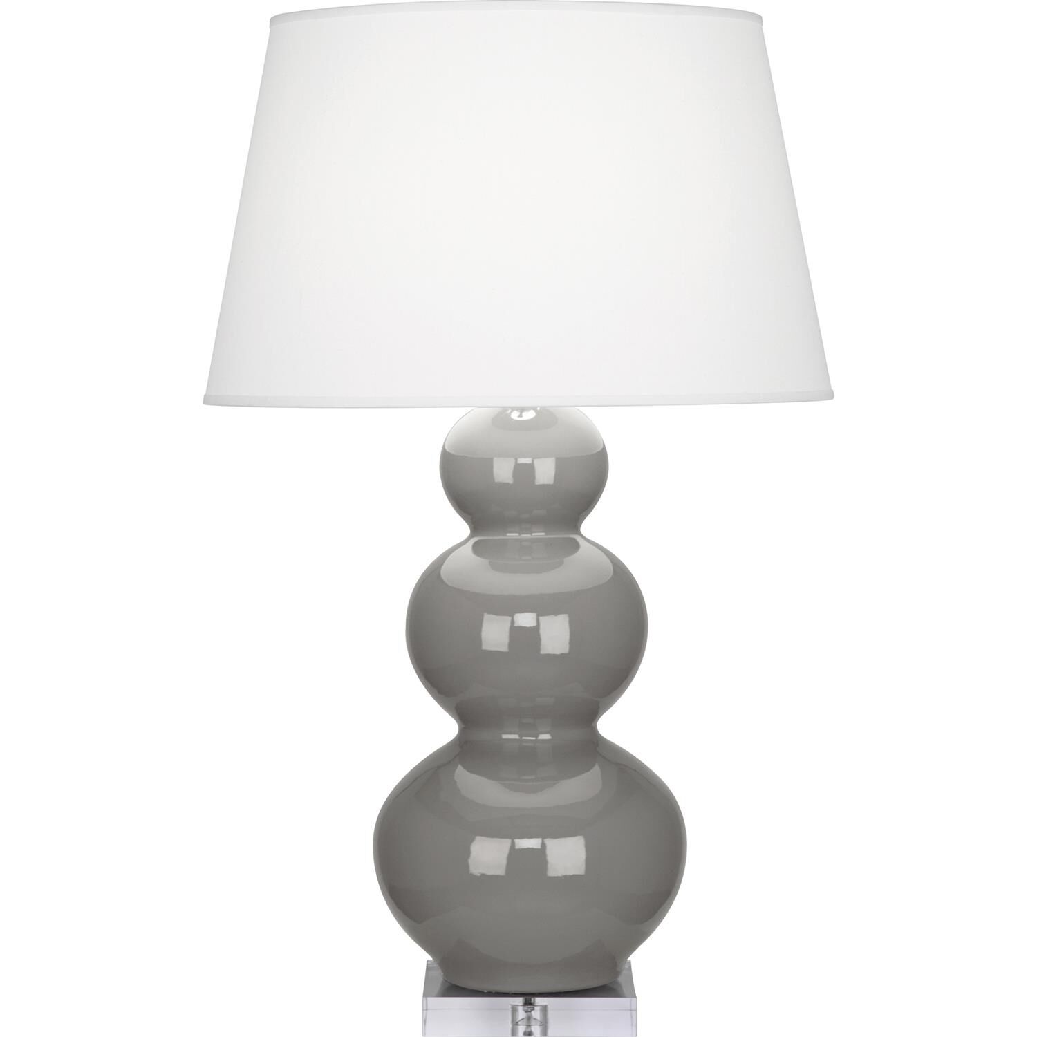 Triple Gourd 33 Inch Table Lamp by Robert Abbey