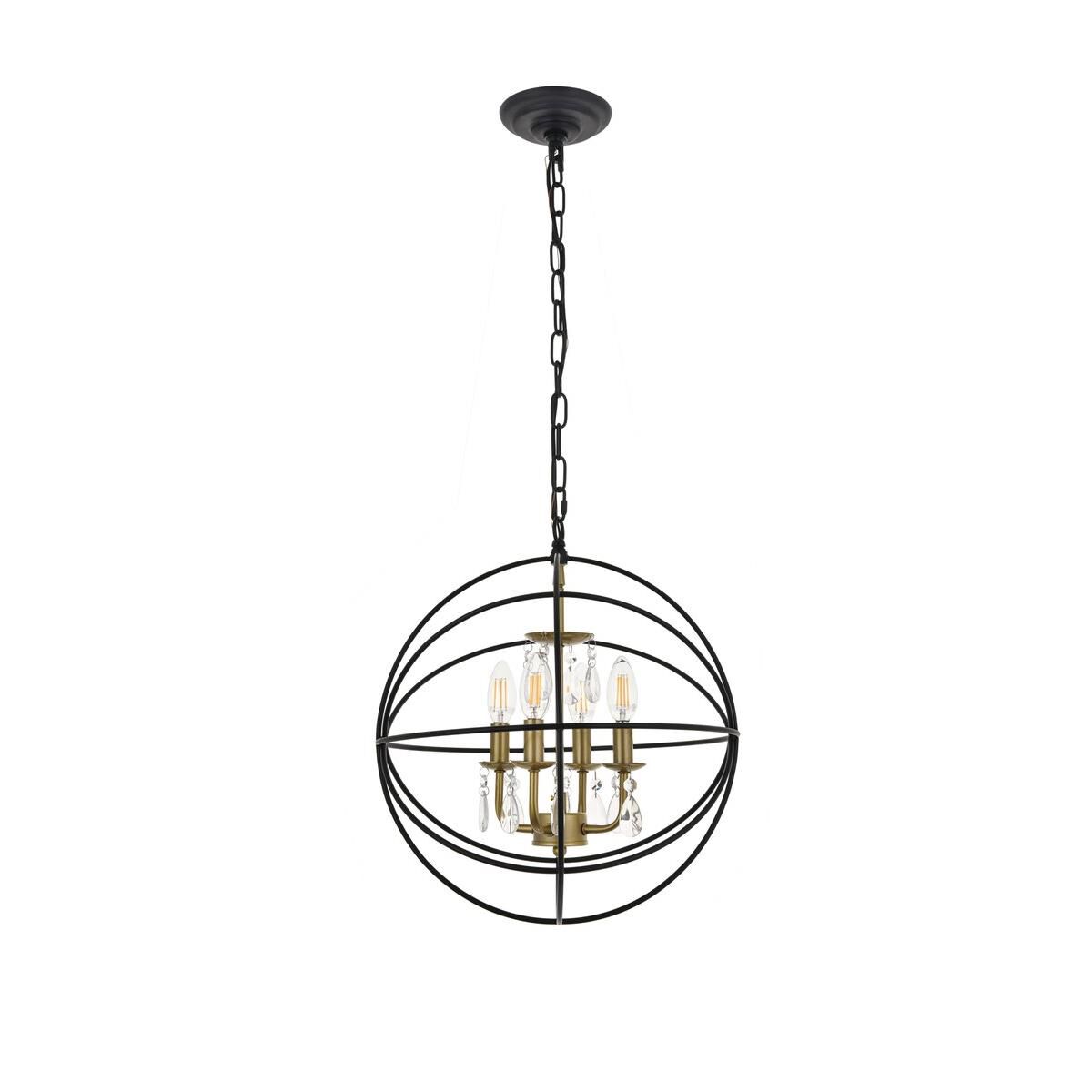 Wallace 16 Inch Large Pendant by Elegant Lighting