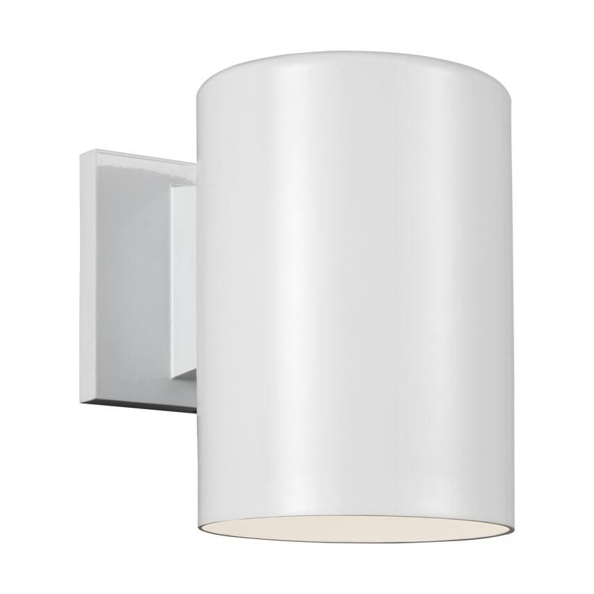 Visual Comfort Studio Collection Sean Lavin Outdoor Cylinders 7 Inch Tall LED Outdoor Wall Light