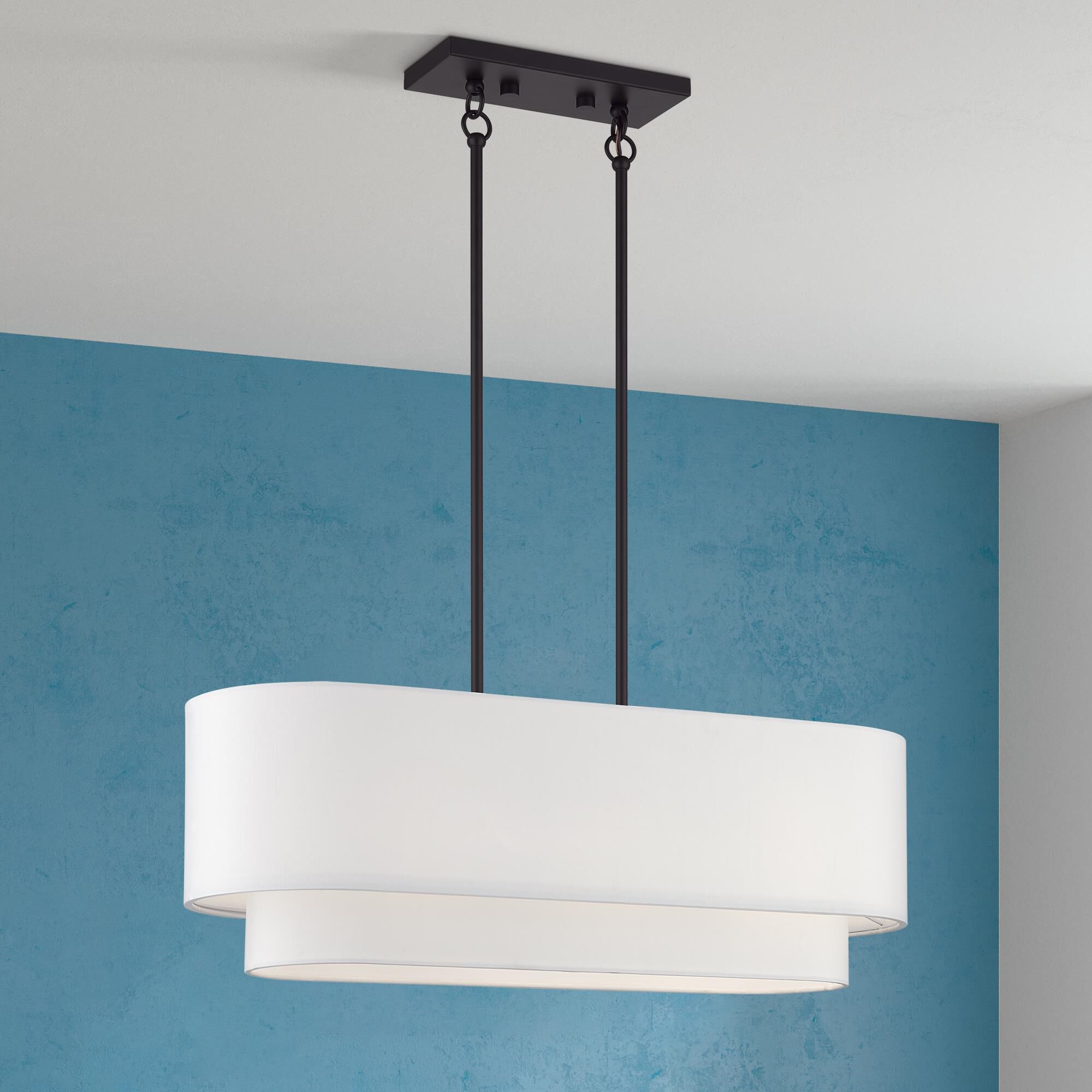 Manorwood 30 Inch Linear Suspension Light by Livex Lighting