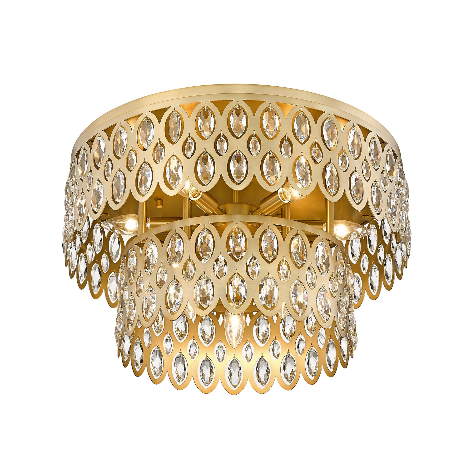 Dealey 20 Inch 9 Light Flush Mount by Z-Lite