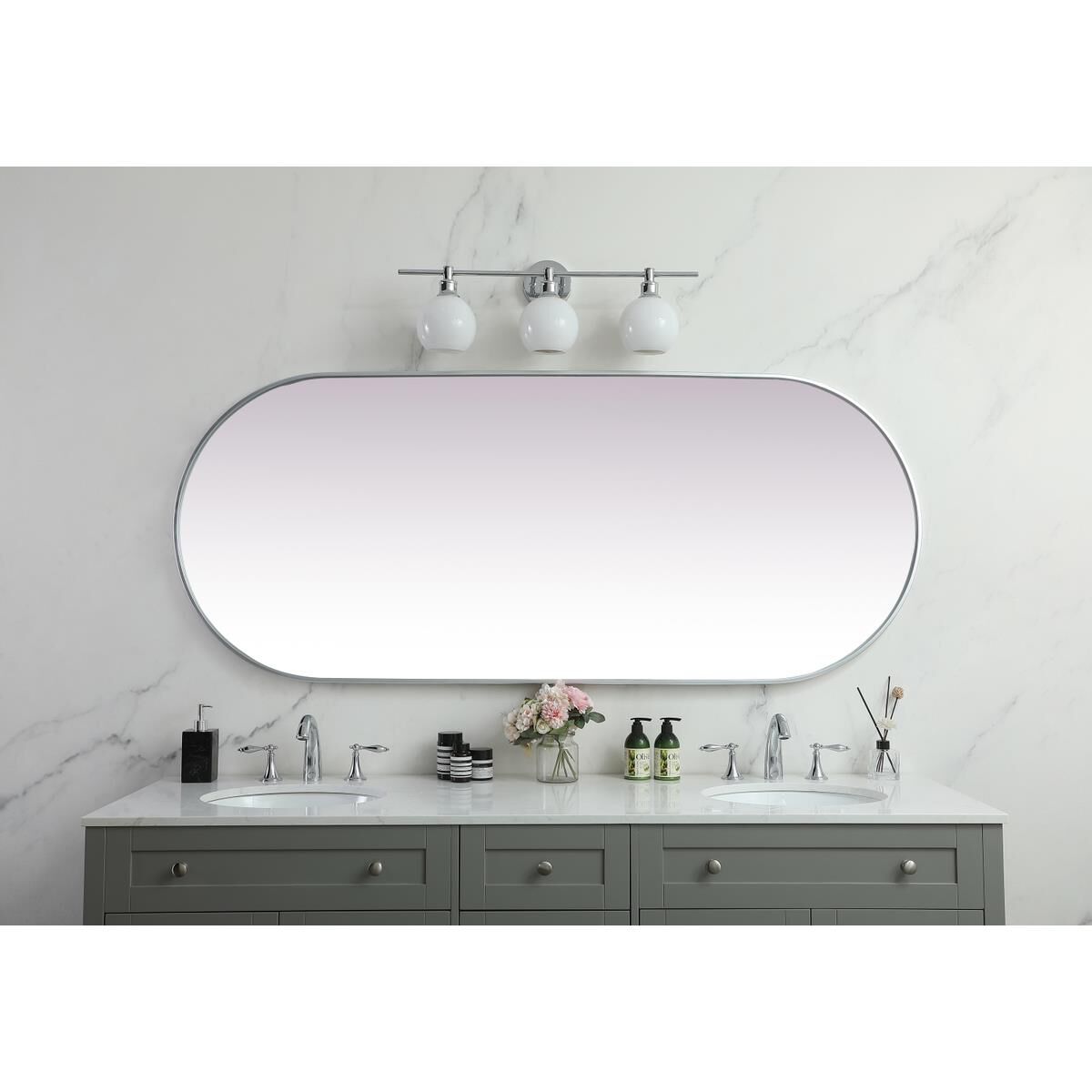 Asha 72 Inch Decorative Mirror by Elegant Decor