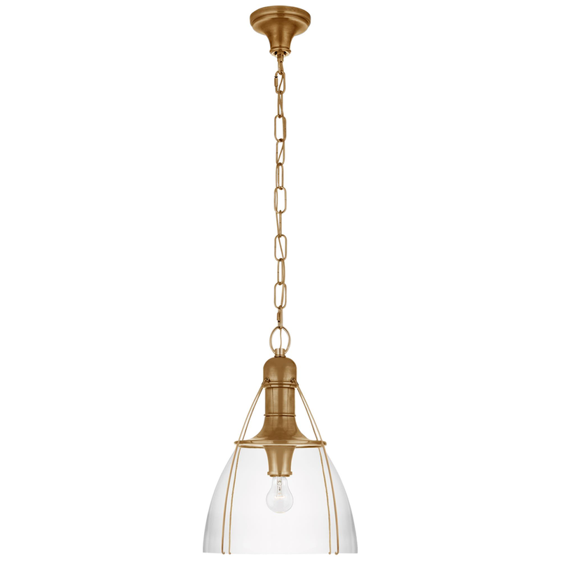 Visual Comfort Signature Collection Chapman & Myers Prestwick 14 Inch Large Pendant