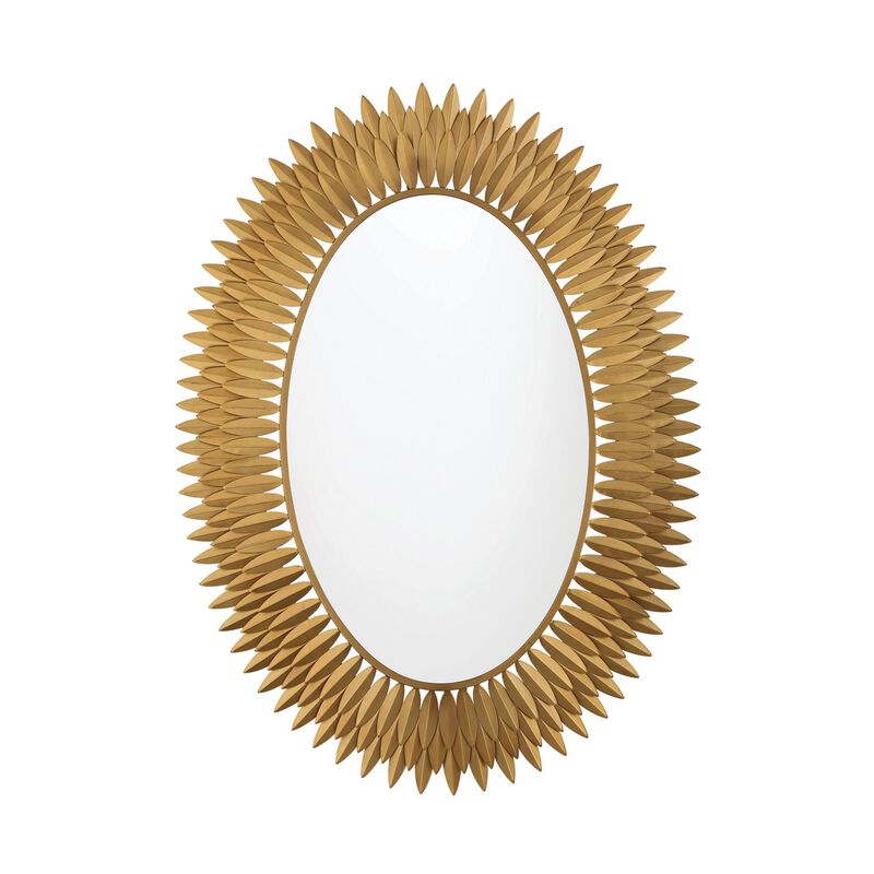 Broche 31 Inch LED Lighted Mirror by Crystorama