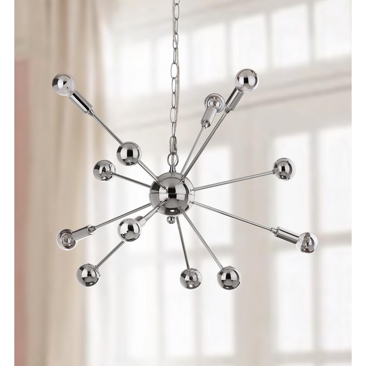 Shown in Chrome finish