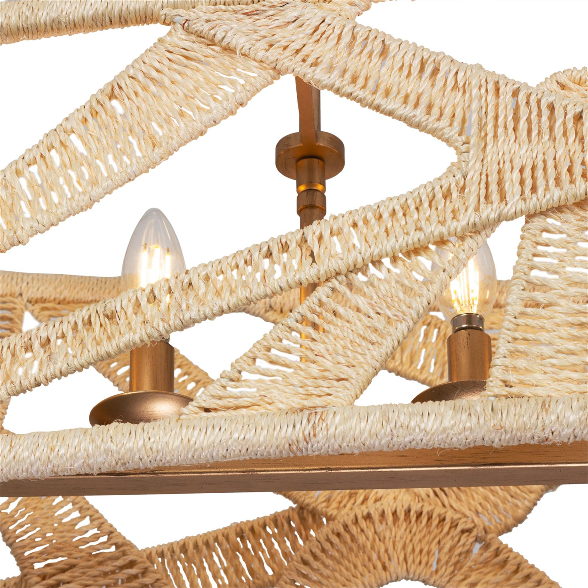 Soga 48 Inch Linear Suspension Light by Kalco Lighting
