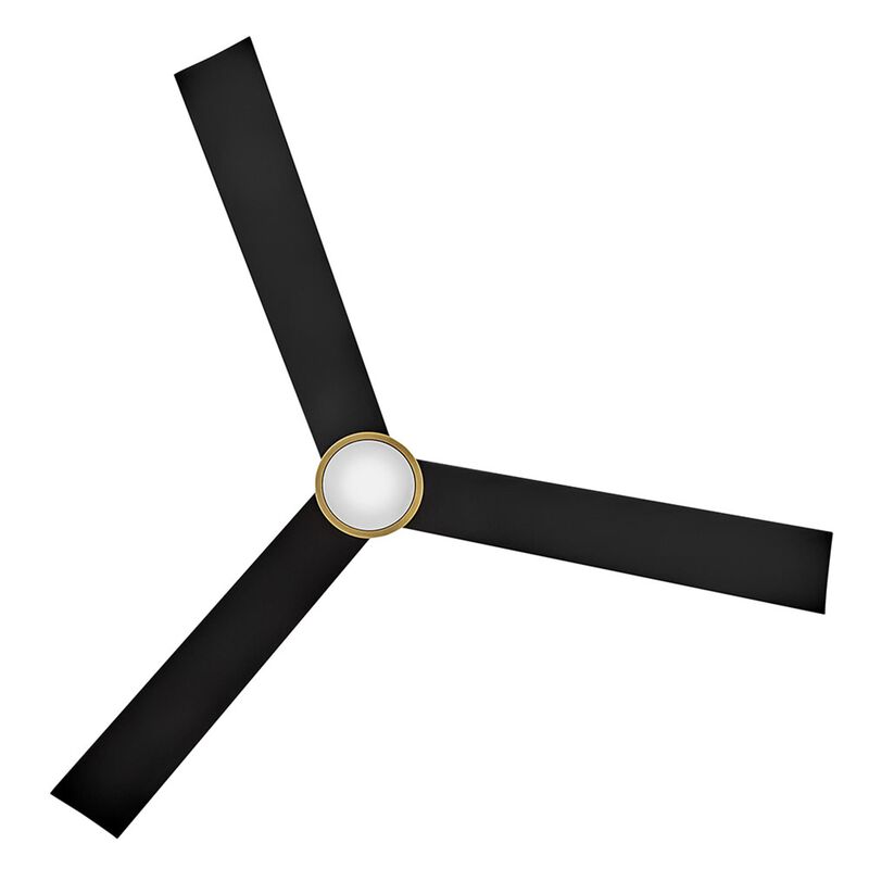 Speck 52 Inch Flush Mount Fan with Light Kit by Hinkley