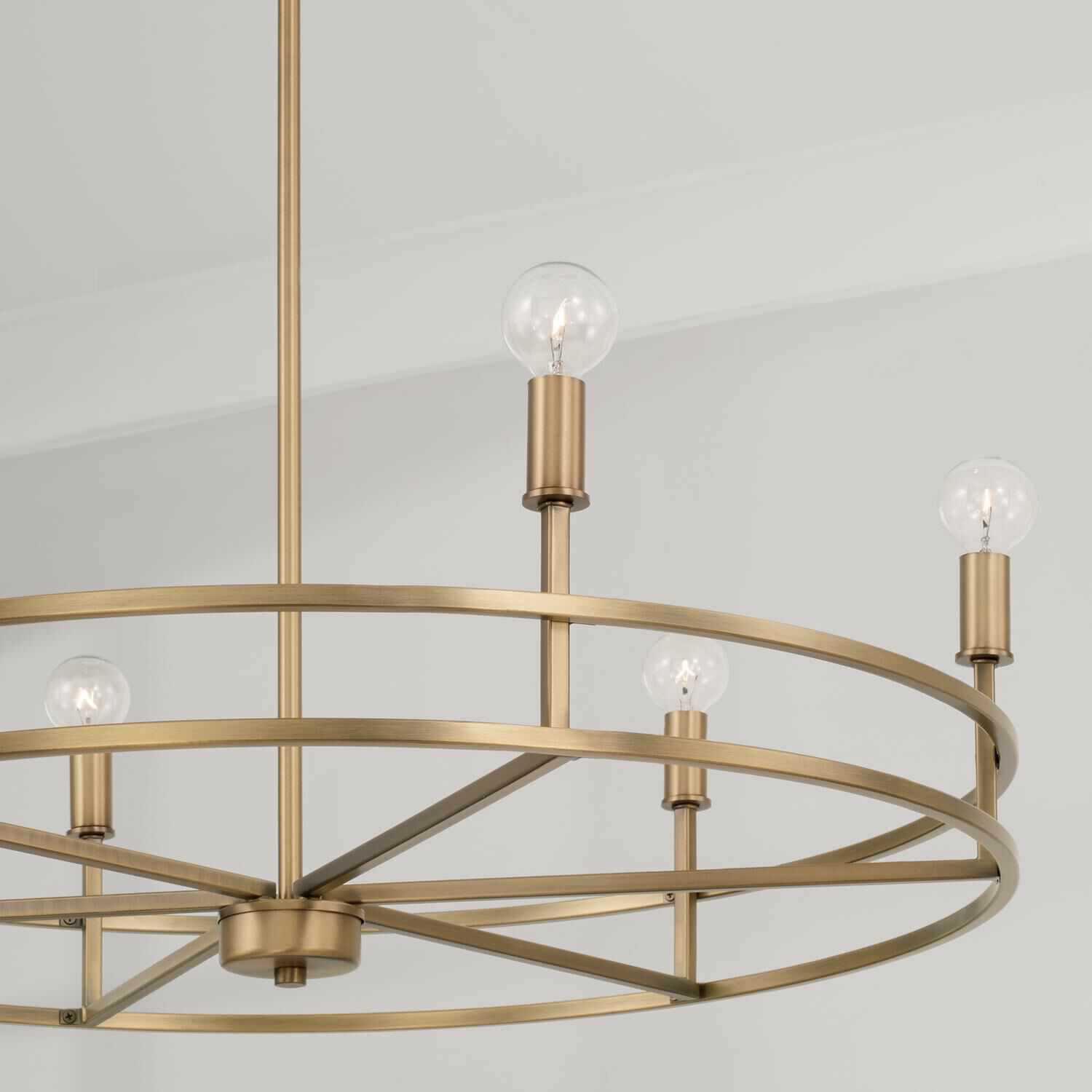 Fuller 28 Inch 6 Light Chandelier by Homeplace by Capital Lighting Fixture Company