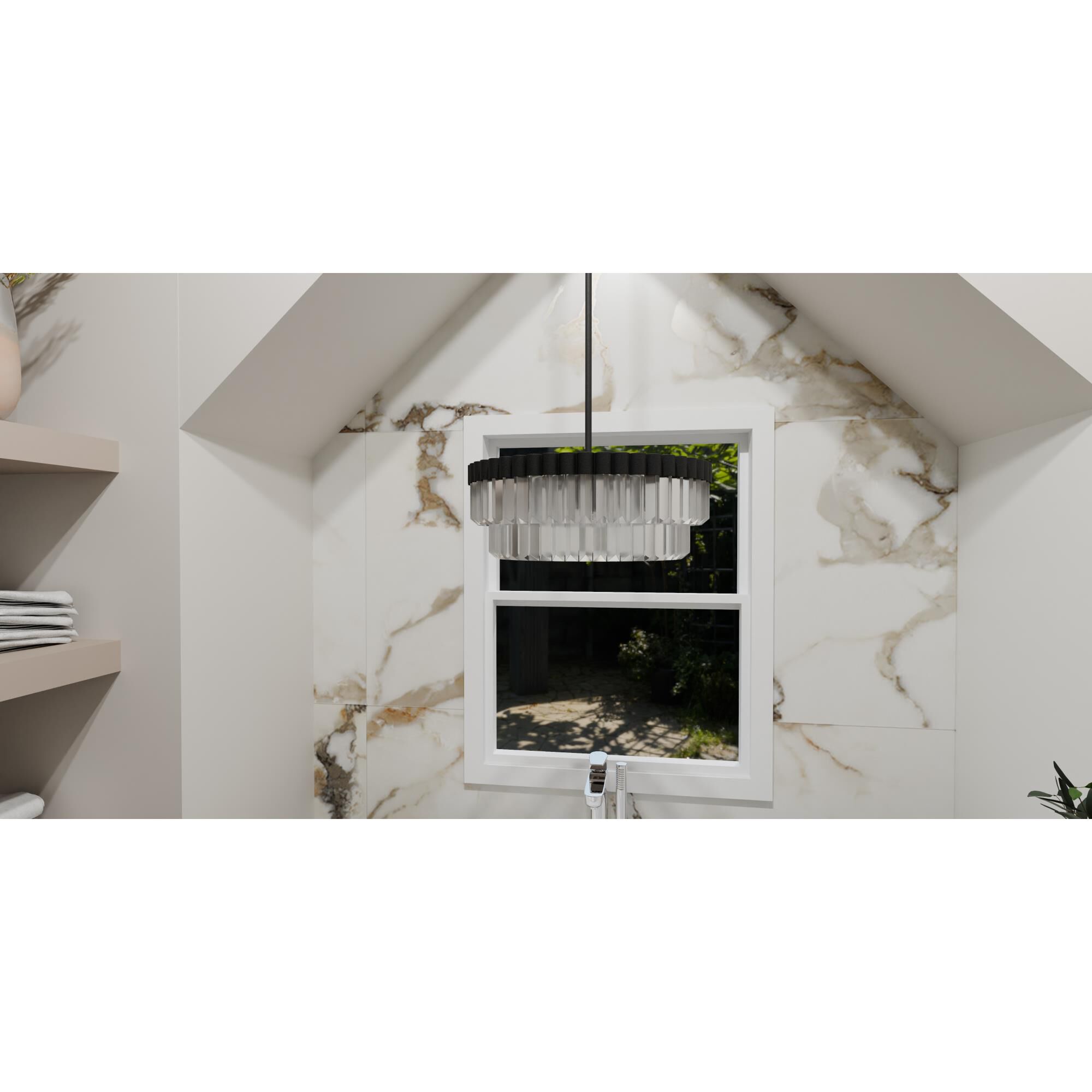 Starlight 19 Inch Mini Chandelier by Quoizel