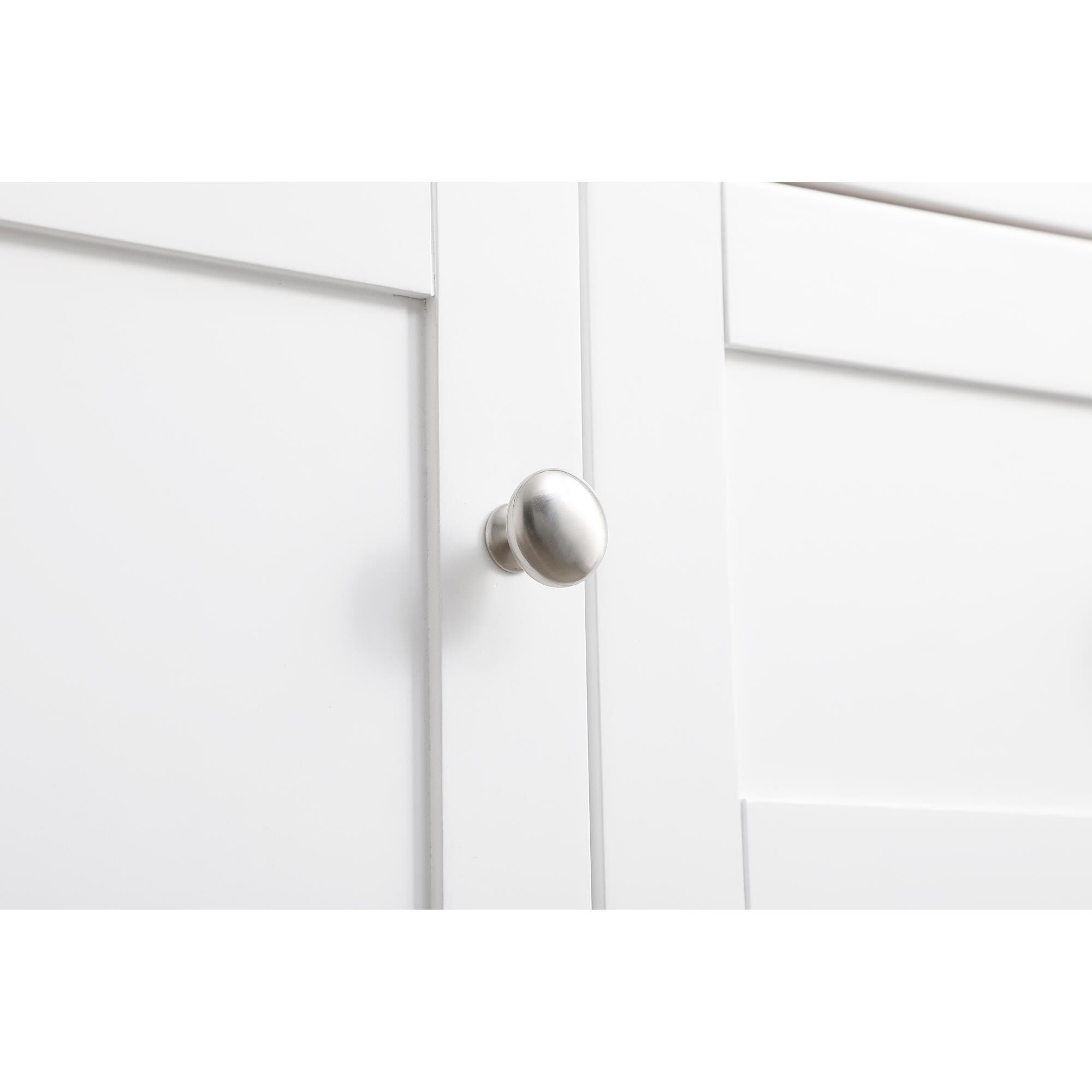 Shown in White finish