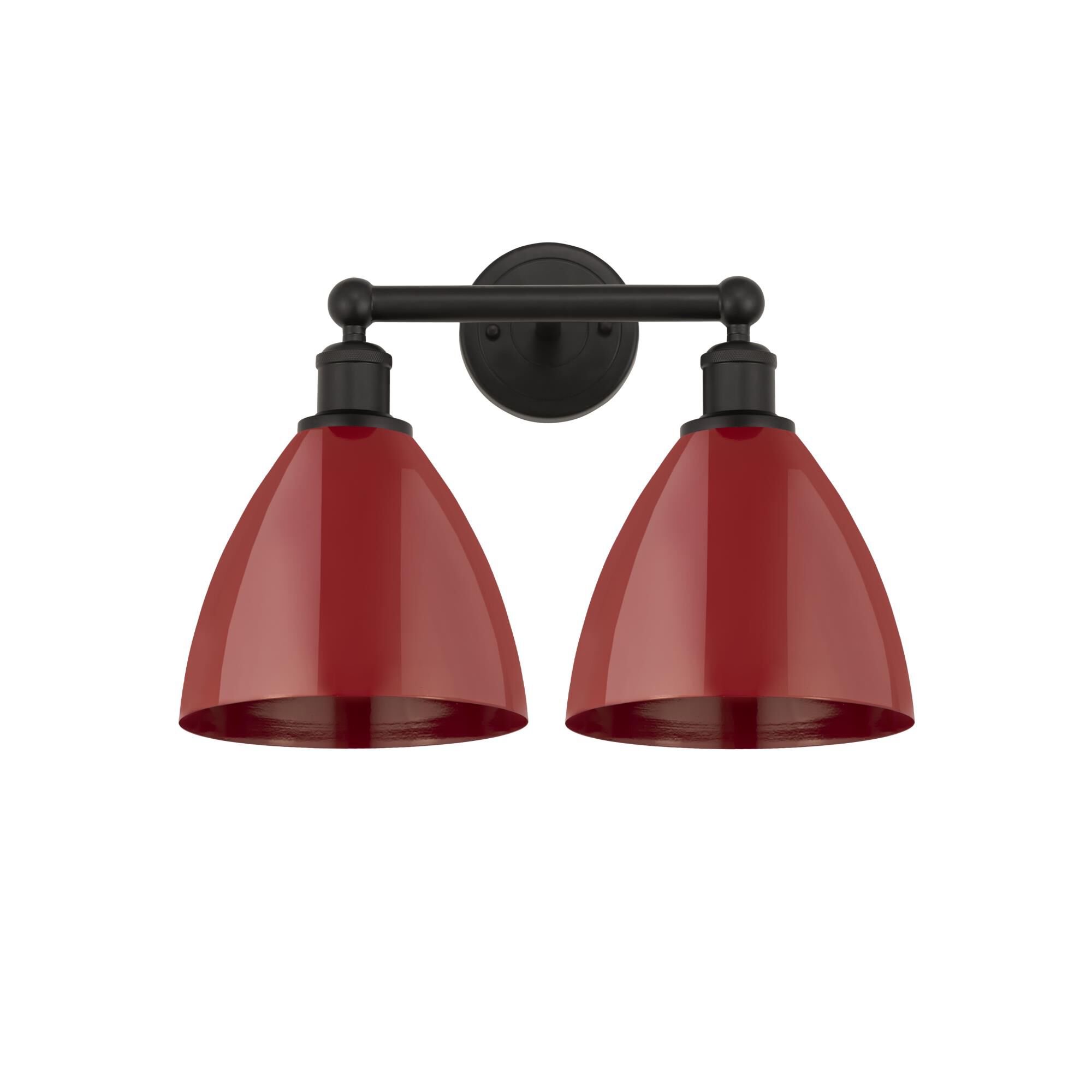 Bruno Marashlian Plymouth Dome 16 Inch 2 Light Bath Vanity Light by Innovations Lighting