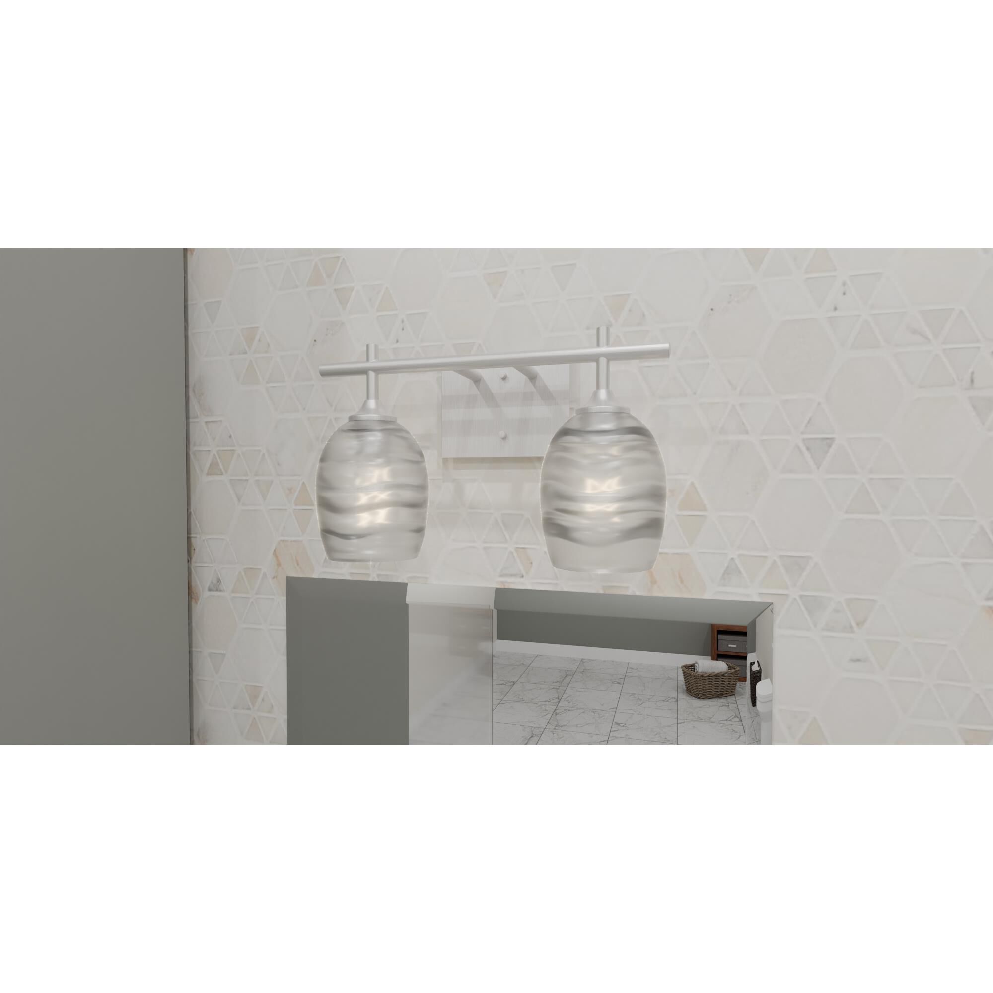 Lucy 15 Inch Bath Vanity Light by Quoizel