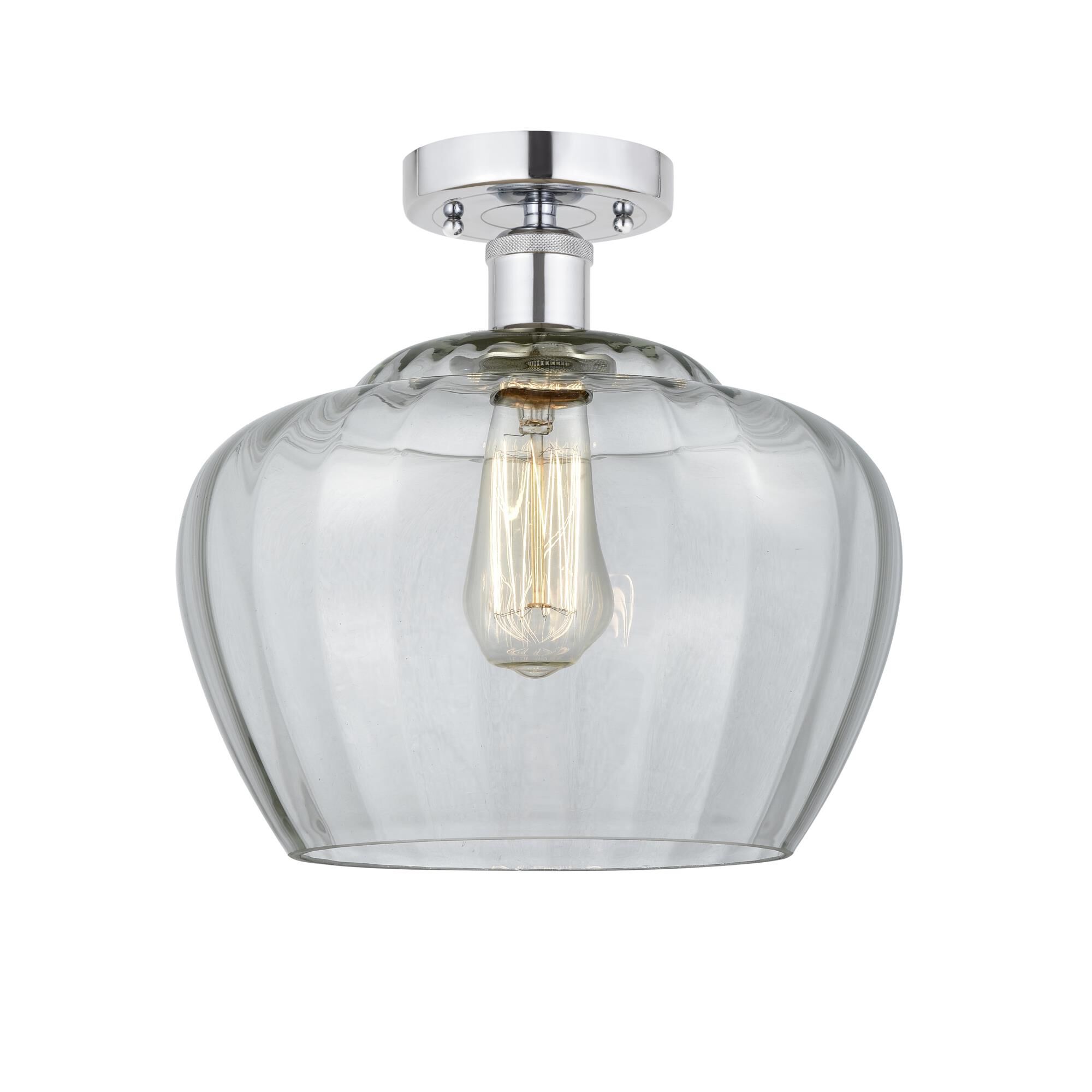 Bruno Marashlian Fenton 11 Inch 1 Light Semi Flush Mount by Innovations Lighting