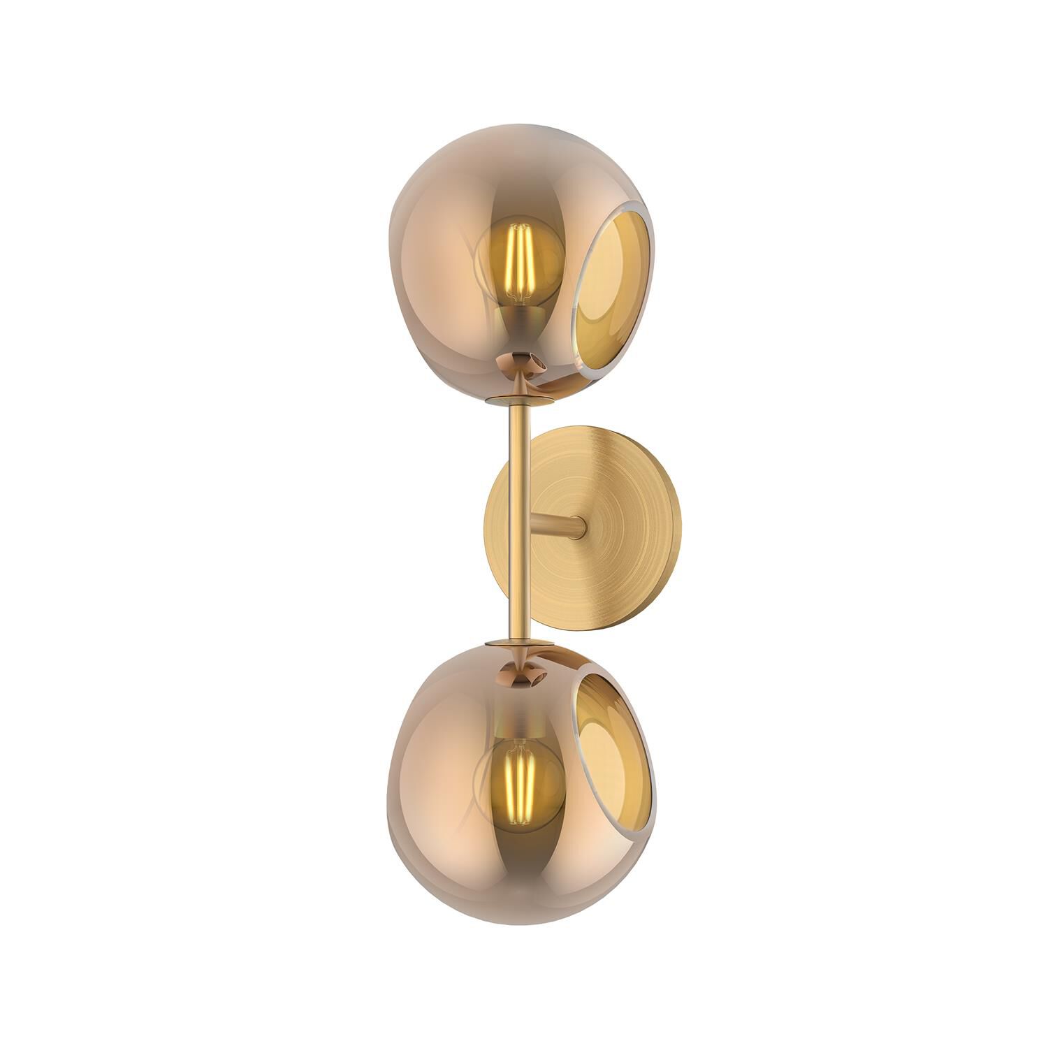 Willow 16 Inch 2 Light Bath Vanity Light by Alora Mood
