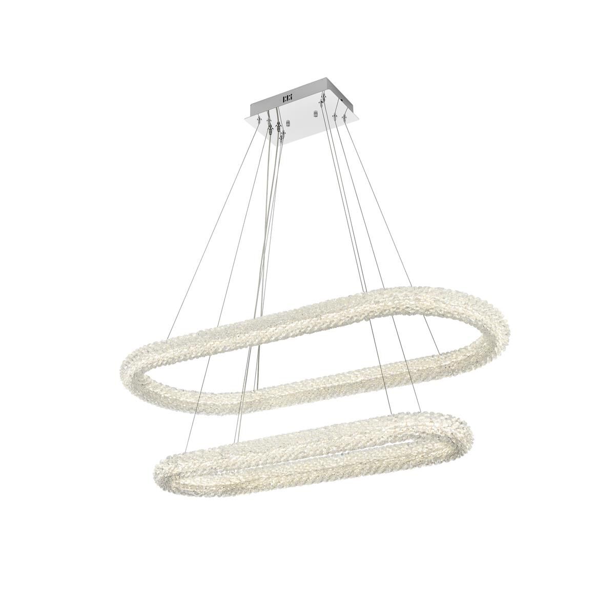 Bowen 42 Inch Linear Suspension Light by Elegant Lighting