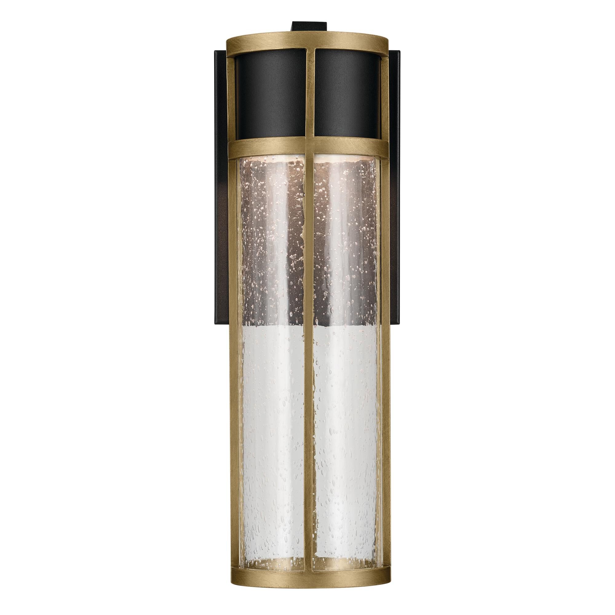 Shown in Black Textured finish and Clear Seeded glass